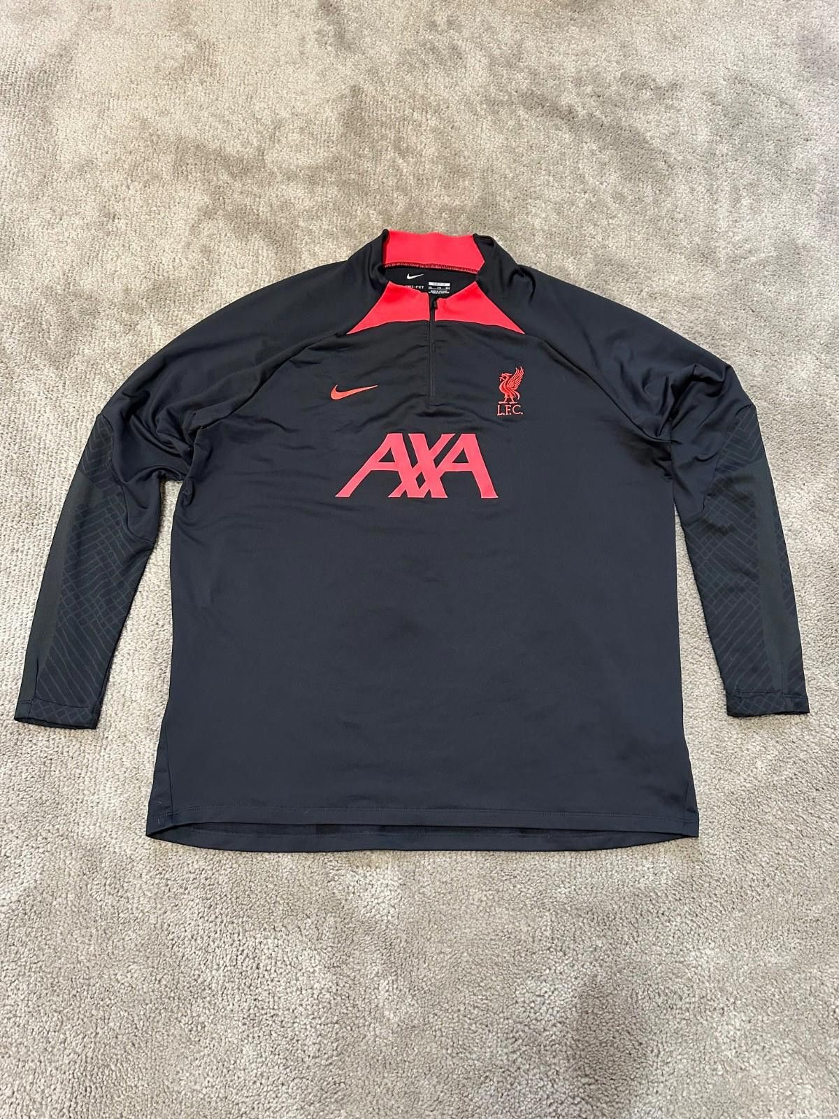 Nike LIVERPOOL 2020/21 FOOTBALL DRILL TOP SOCCER TRAINING JACKET Size US XXL / EU 58 / 5 - 1 Thumbnail