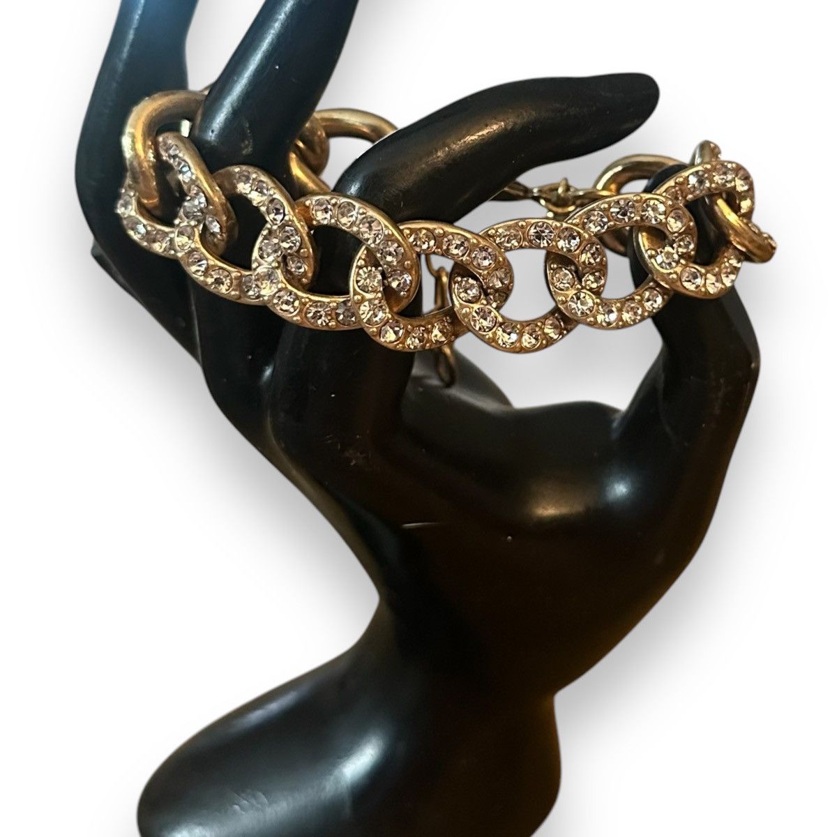 J.Crew J. Crew paved crystal chunky link bracelet Size ONE SIZE - 2 Thumbnail