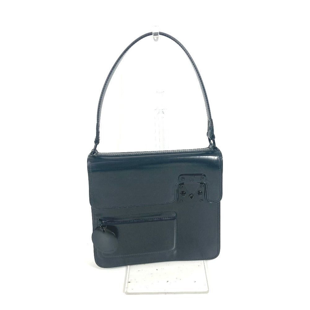 Louis Vuitton M92810 Monogram Matte Optical Art Squarry. Briefcase Shawl Shoulder Bag Handbag Leather Women Noir Black