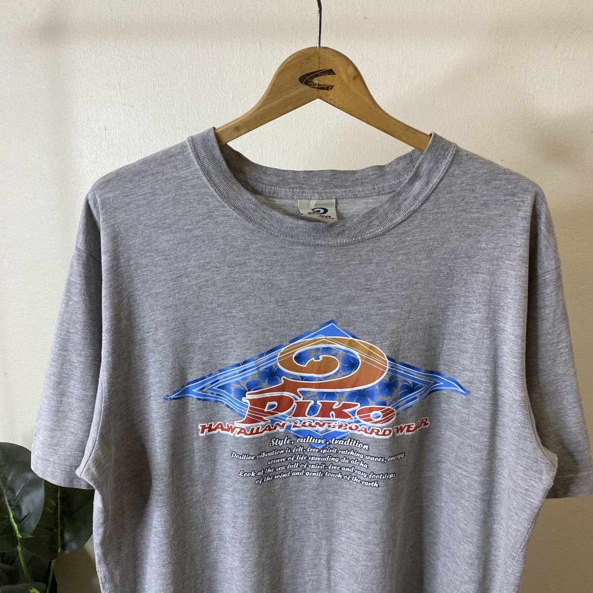 Vintage Y2K Piko Surf Big Logo Graphic T Shirt Size US L / EU 52-54 / 3 - 2 Thumbnail