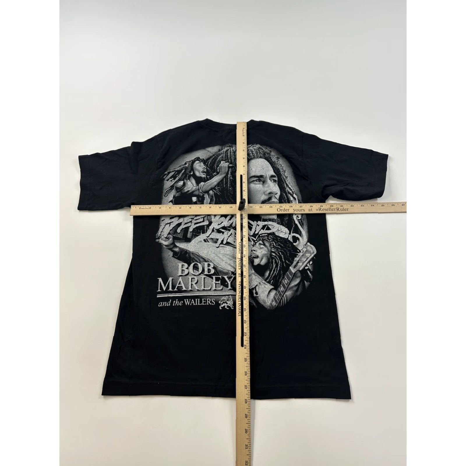 Vintage VINTAGE Bob Marley Shirt Men’s M Black All Over Print Wailers Size US M / EU 48-50 / 2 - 6 Thumbnail