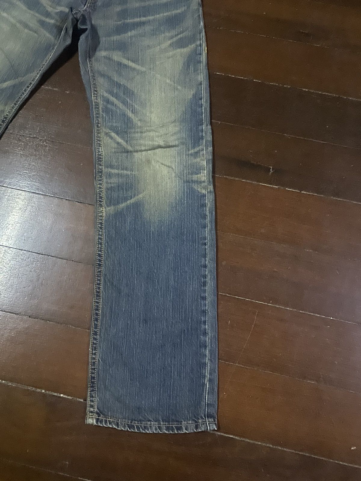 Edwin Fire 🔥 EDWIN EXCLUSIVE VINTAGE dirty mud wash Size US 34 / EU 50 - 4 Thumbnail