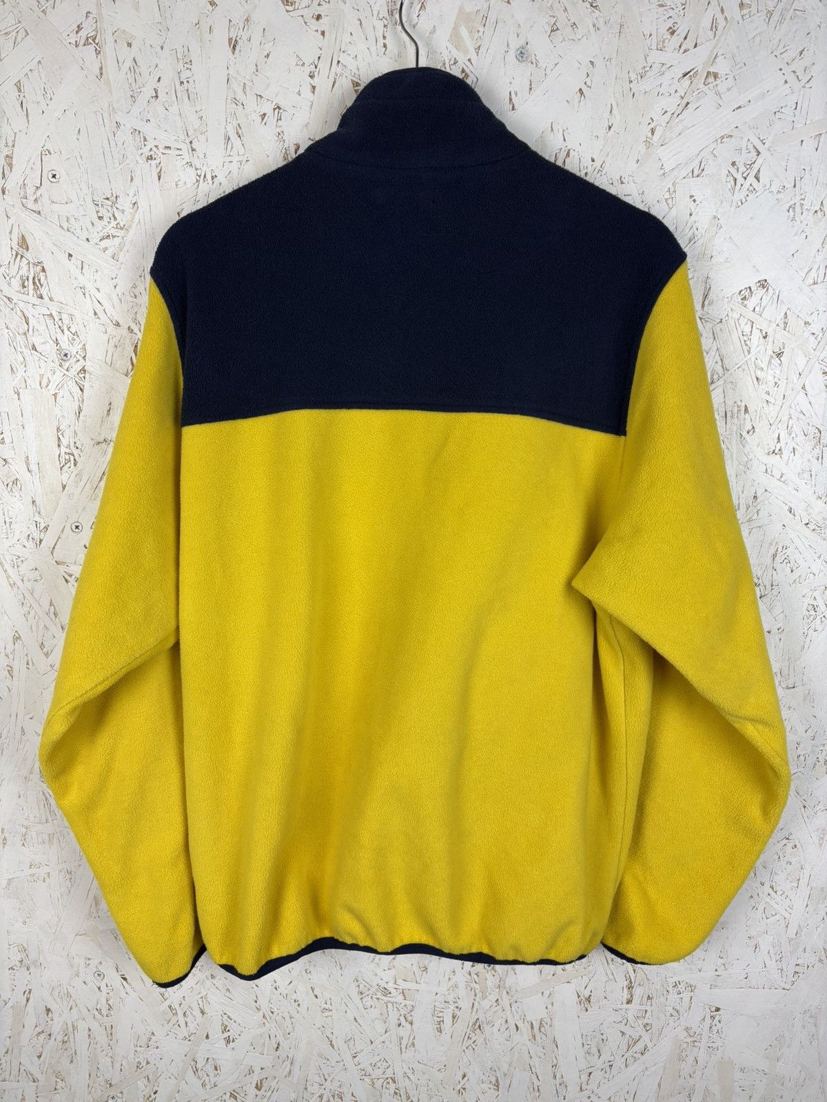 Dime Dime Two Tone Polar Fleece Jacket Yellow Blue Size M Size US M / EU 48-50 / 2 - 5 Thumbnail