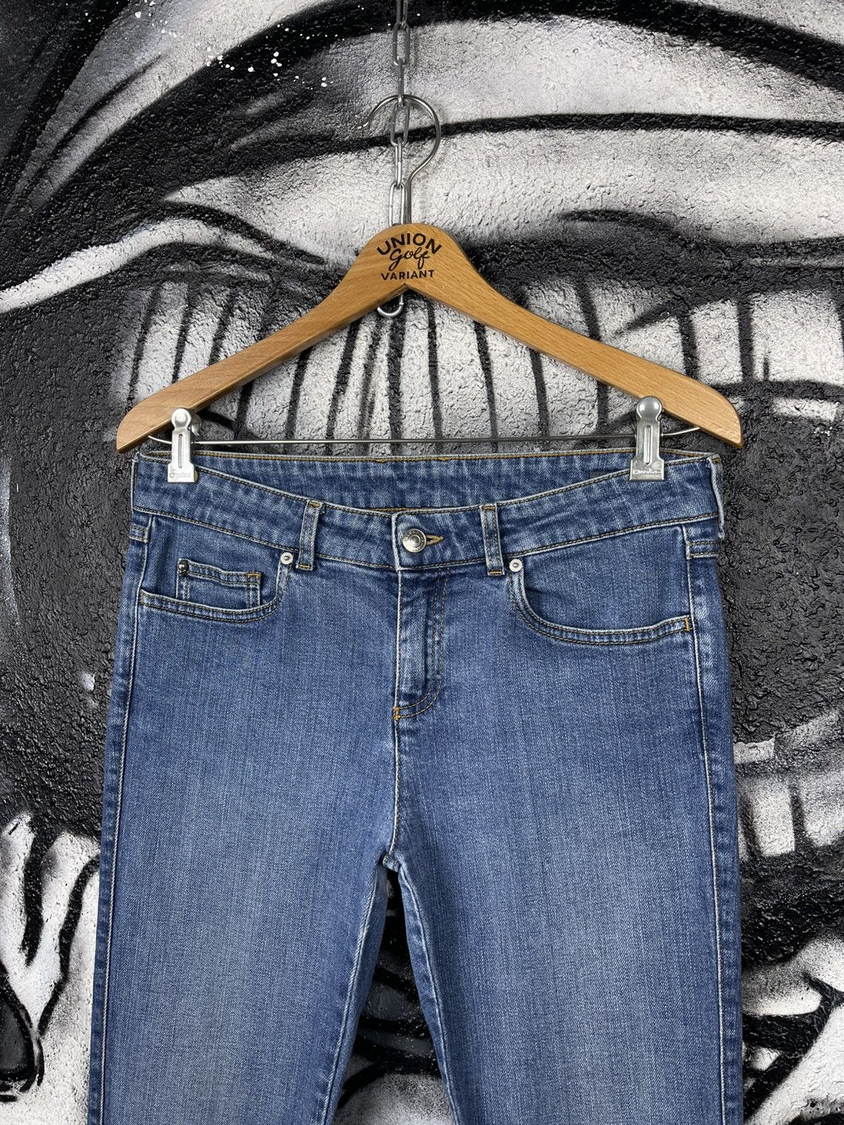 Alexander McQueen Alexander McQueen Blue Slim Jeans Women’s Size 42 Size 28" / US 6 / IT 42 - 3 Thumbnail