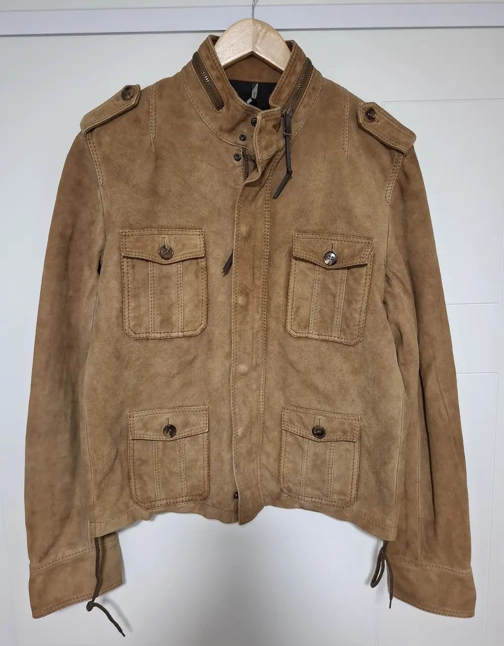 Dior × Hedi Slimane Dior Homme 05FW Suede Jakcet | Grailed