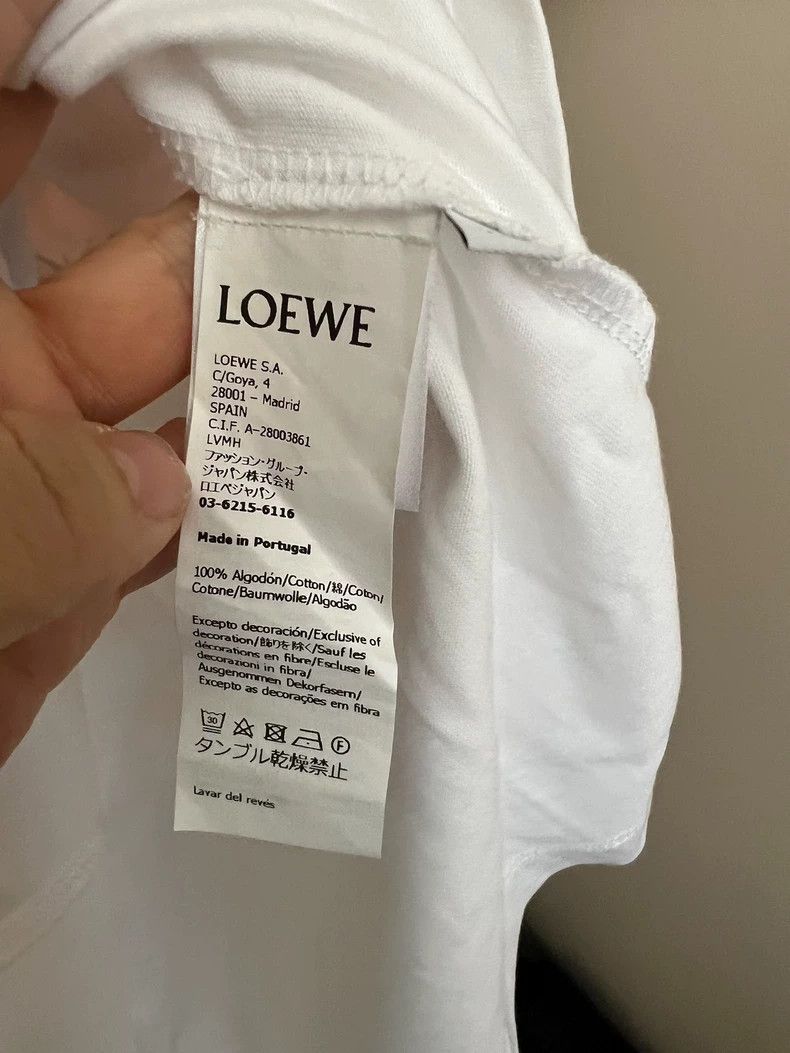 Loewe loewe White short sleeves 2505-Nextarrow Size US XS / EU 42 / 0 - 4 Thumbnail