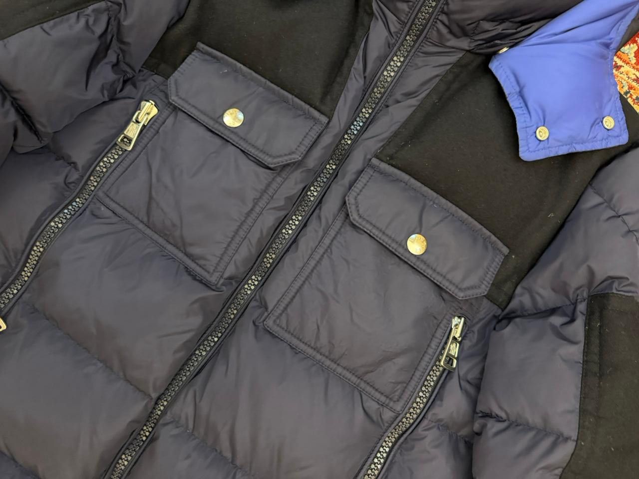 Moncler Moncler Mens Puffer Jacket Size 3 Dimier Blue Size US L / EU 52-54 / 3 - 19 Thumbnail