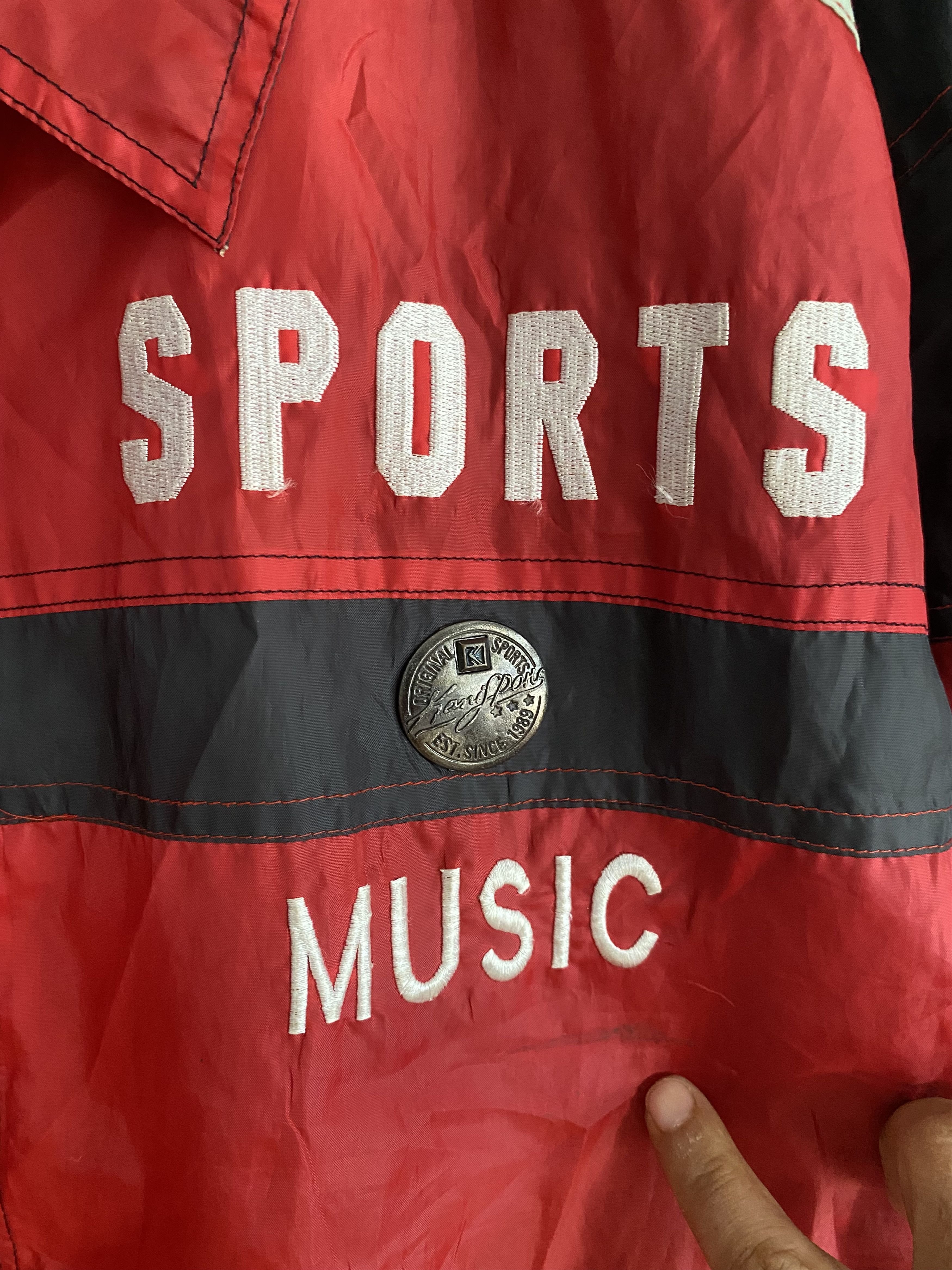 Karl Kani Kani Sports Light Jacket Y2k Size US L / EU 52-54 / 3 - 2 Thumbnail
