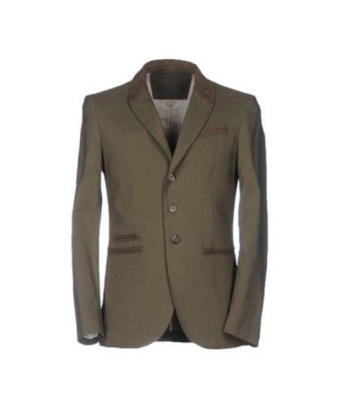 Stand collar jacket. 52