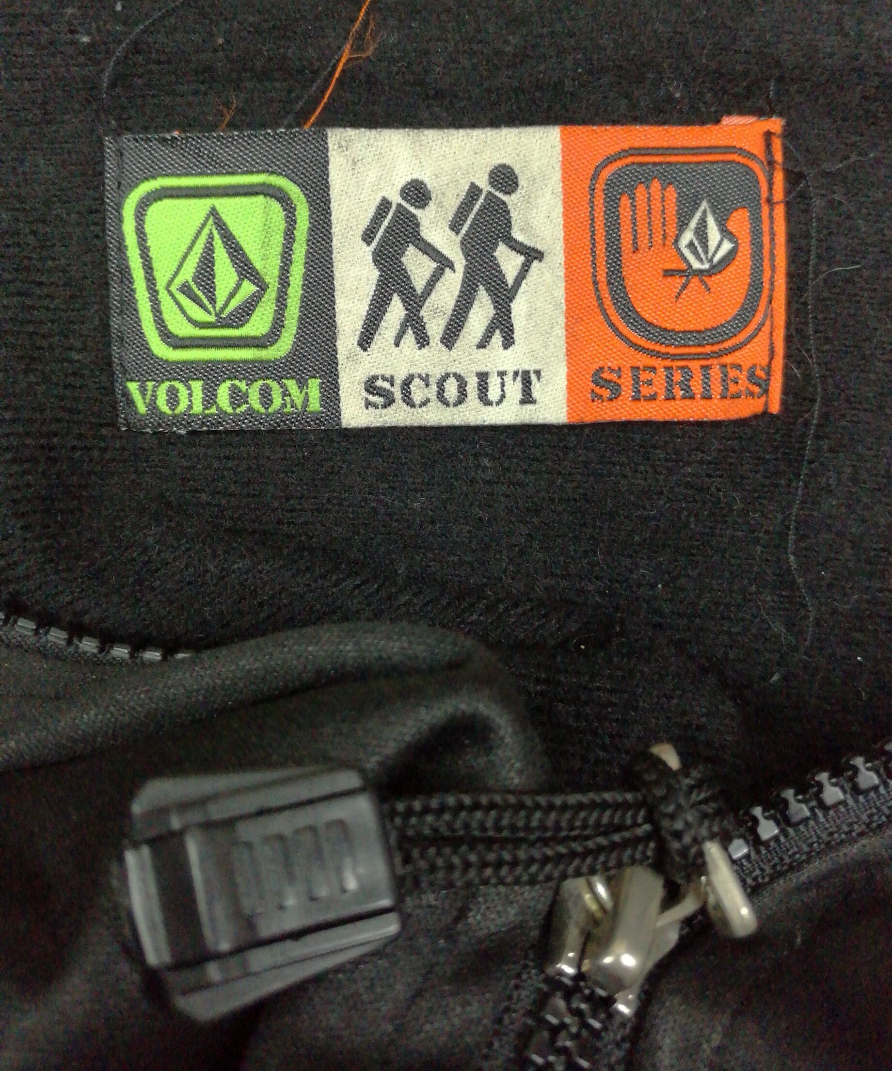 Volcom Vintage VOLCOM Big Logo Black Jacket Size US XL / EU 56 / 4 - 9 Thumbnail