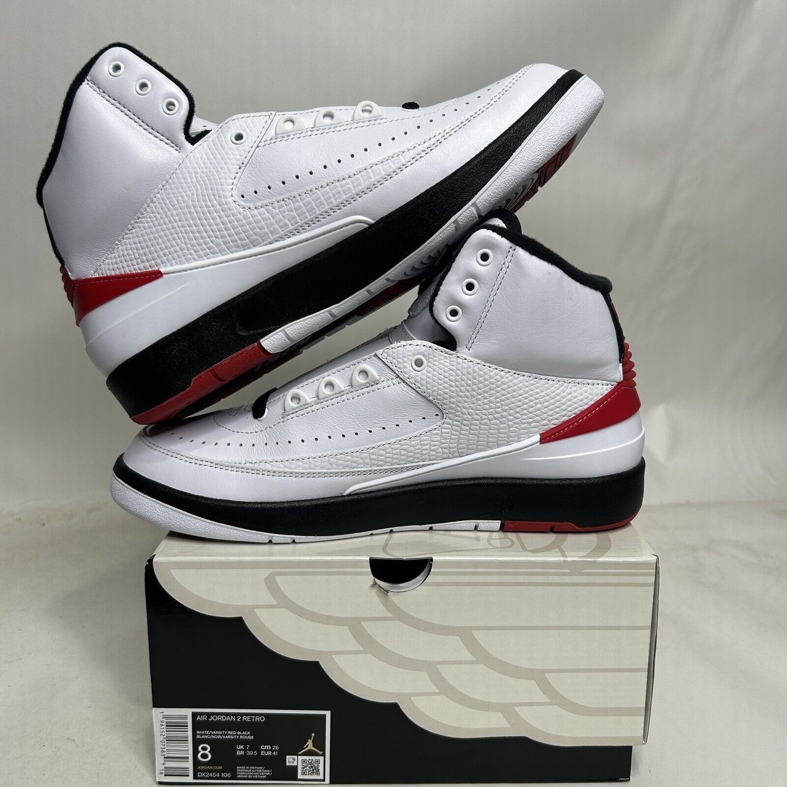 Nike Nike Shoes Air Jordan 2 OG “Chicago/Bulls” 2022 Size US 8 / EU 41 - 3 Thumbnail