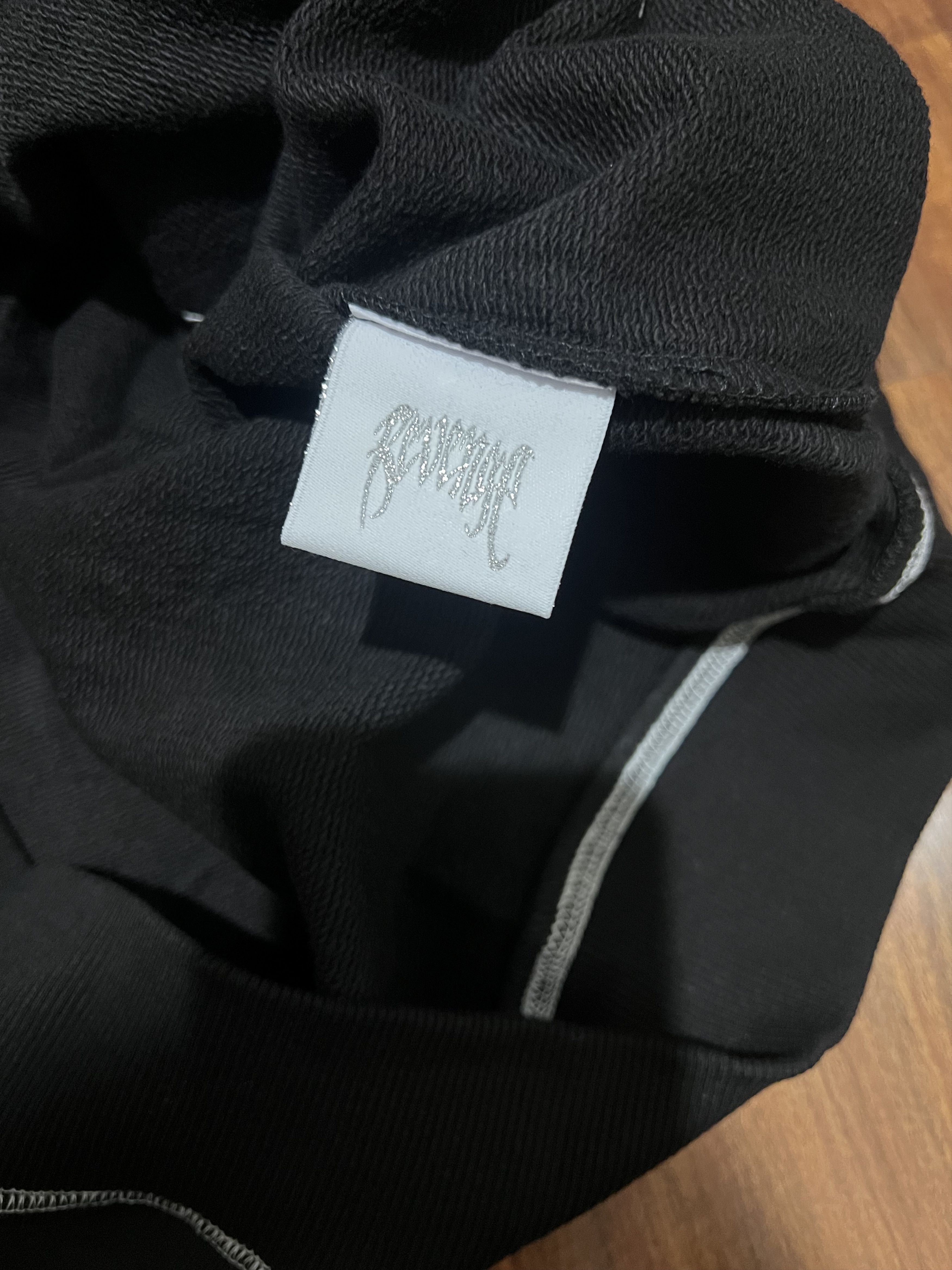 Revenge REVENGE BLACK RYDER CONTRAST STITCH HOODIE Size US L / EU 52-54 / 3 - 6 Thumbnail