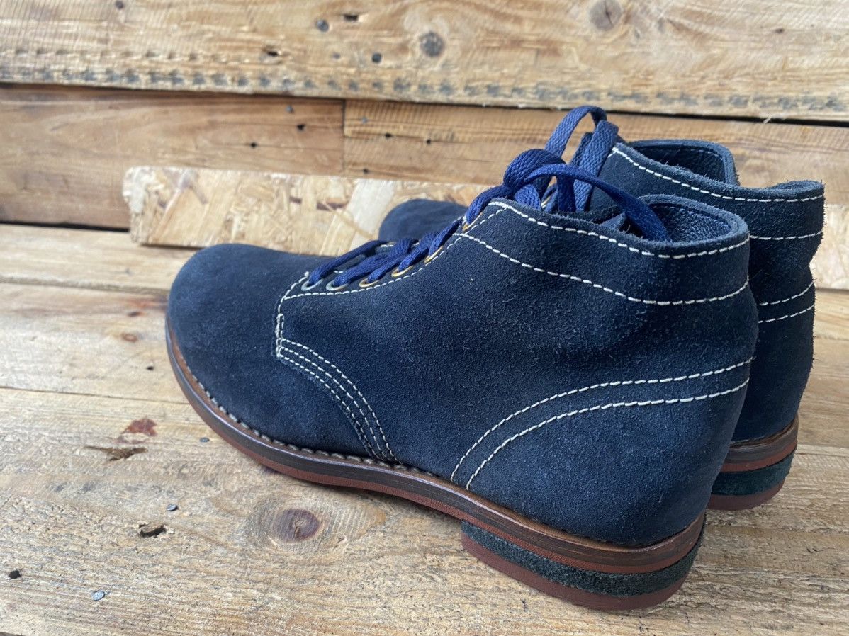Visvim Visvim bigadier mid folk blue suede boots sz US 8 Size US 8 / EU 41 - 6 Thumbnail