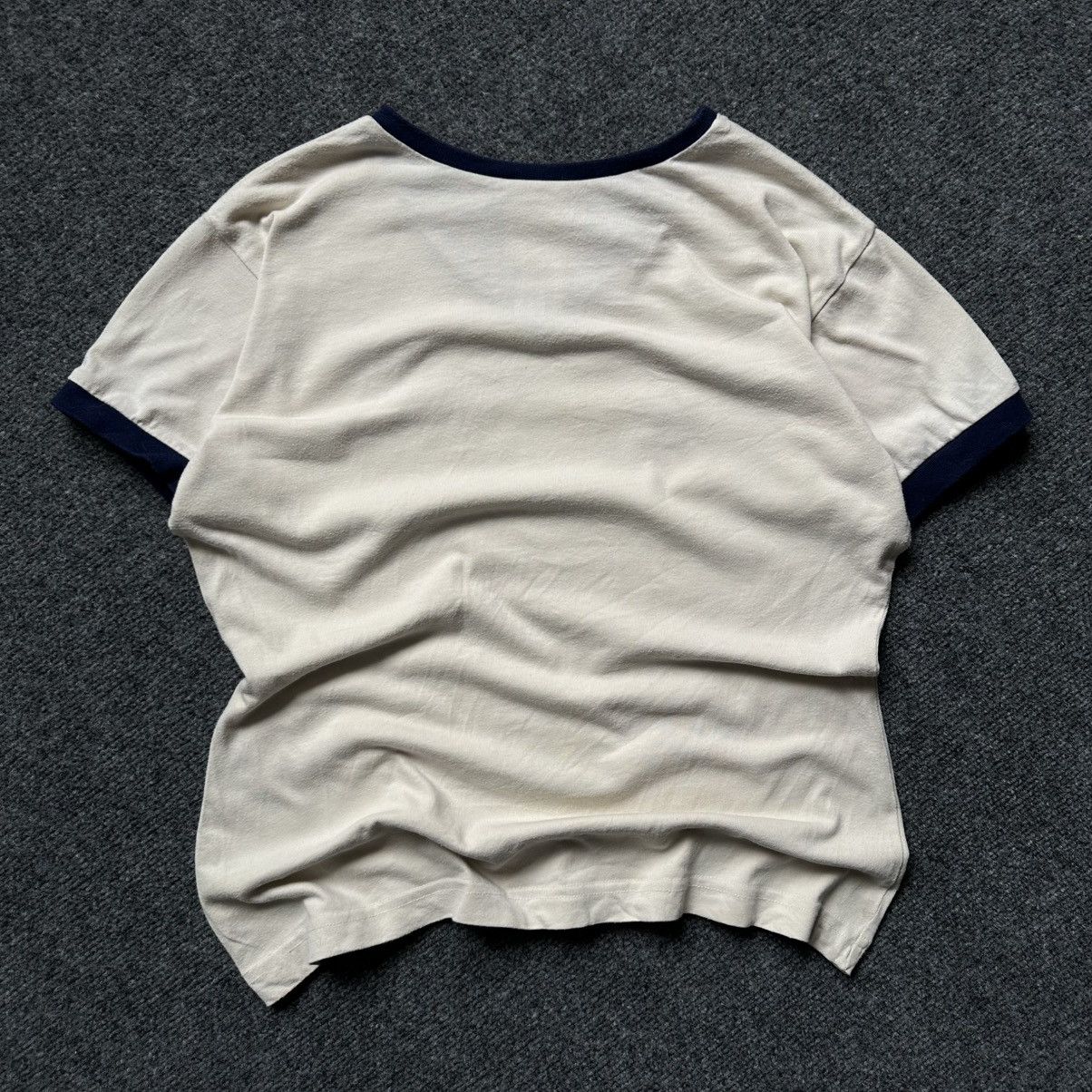 Adidas VTG Women’s V Neck T-shirts Small Logo Size M Y2K Trashed 00 Size M / US 6-8 / IT 42-44 - 8 Thumbnail