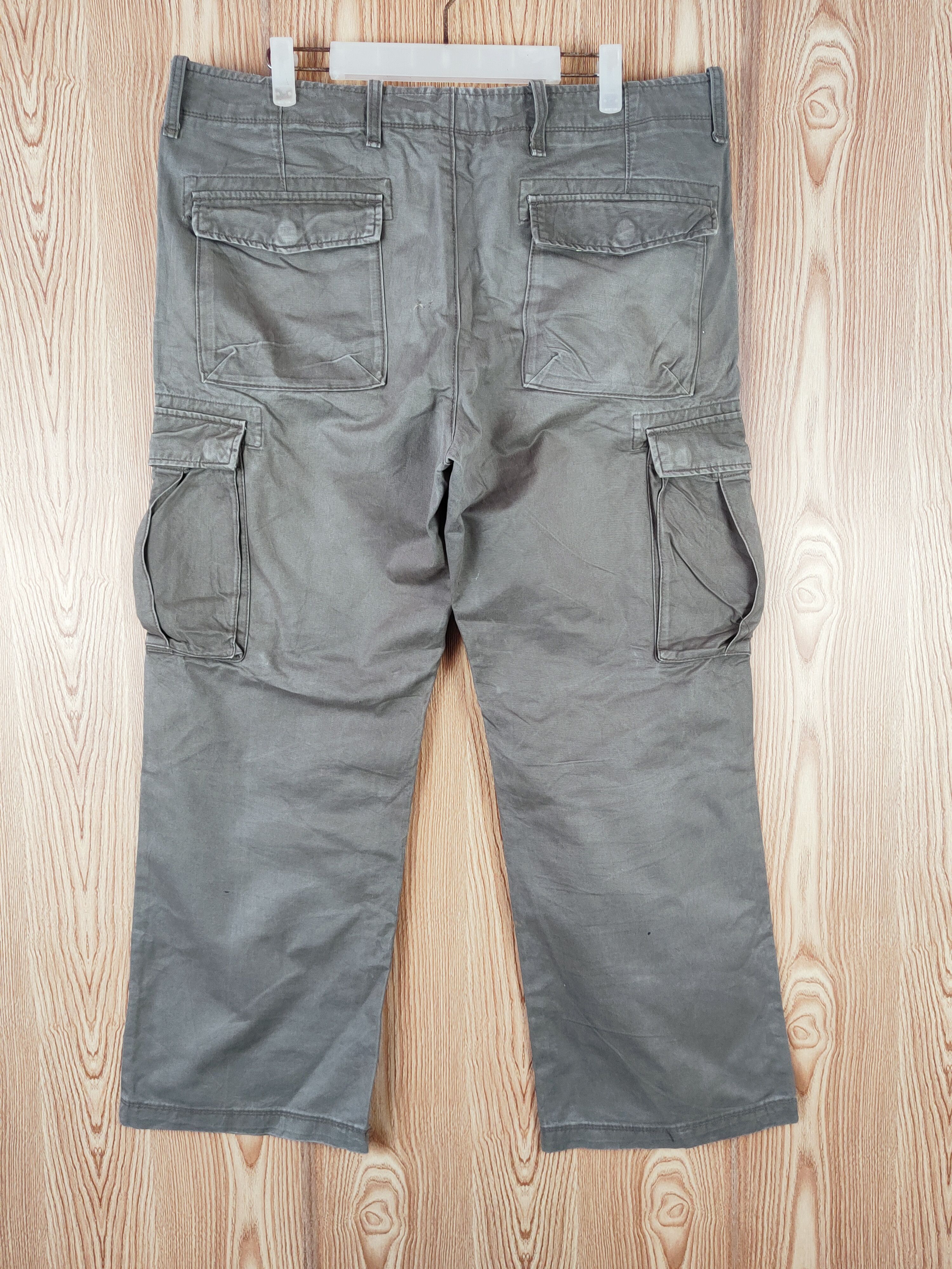 Gap DL Gap Olive Faded Multipocket Tactical Cargo Pants #S2782 Size US 36 / EU 52 - 7 Thumbnail