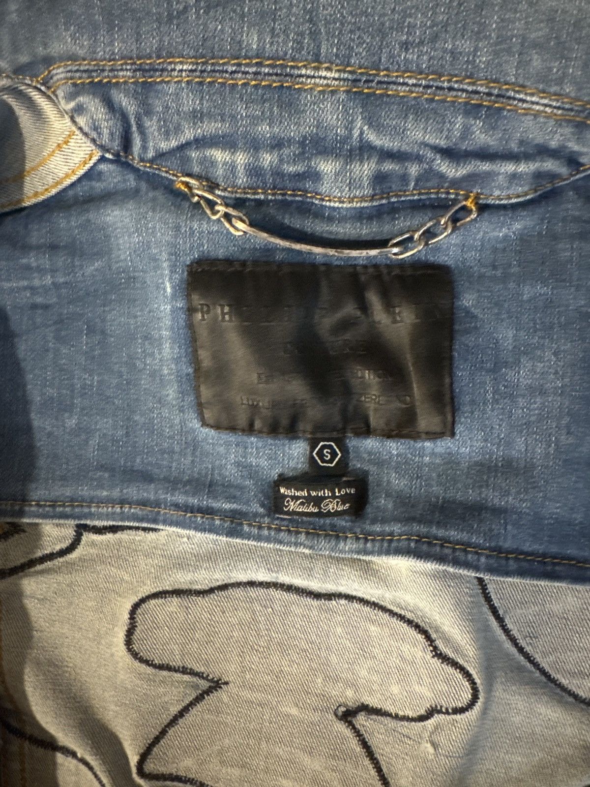 Philipp Plein Philipp Plein Malibu Blue Denim Vest Size S / US 4 / IT 40 - 5 Thumbnail