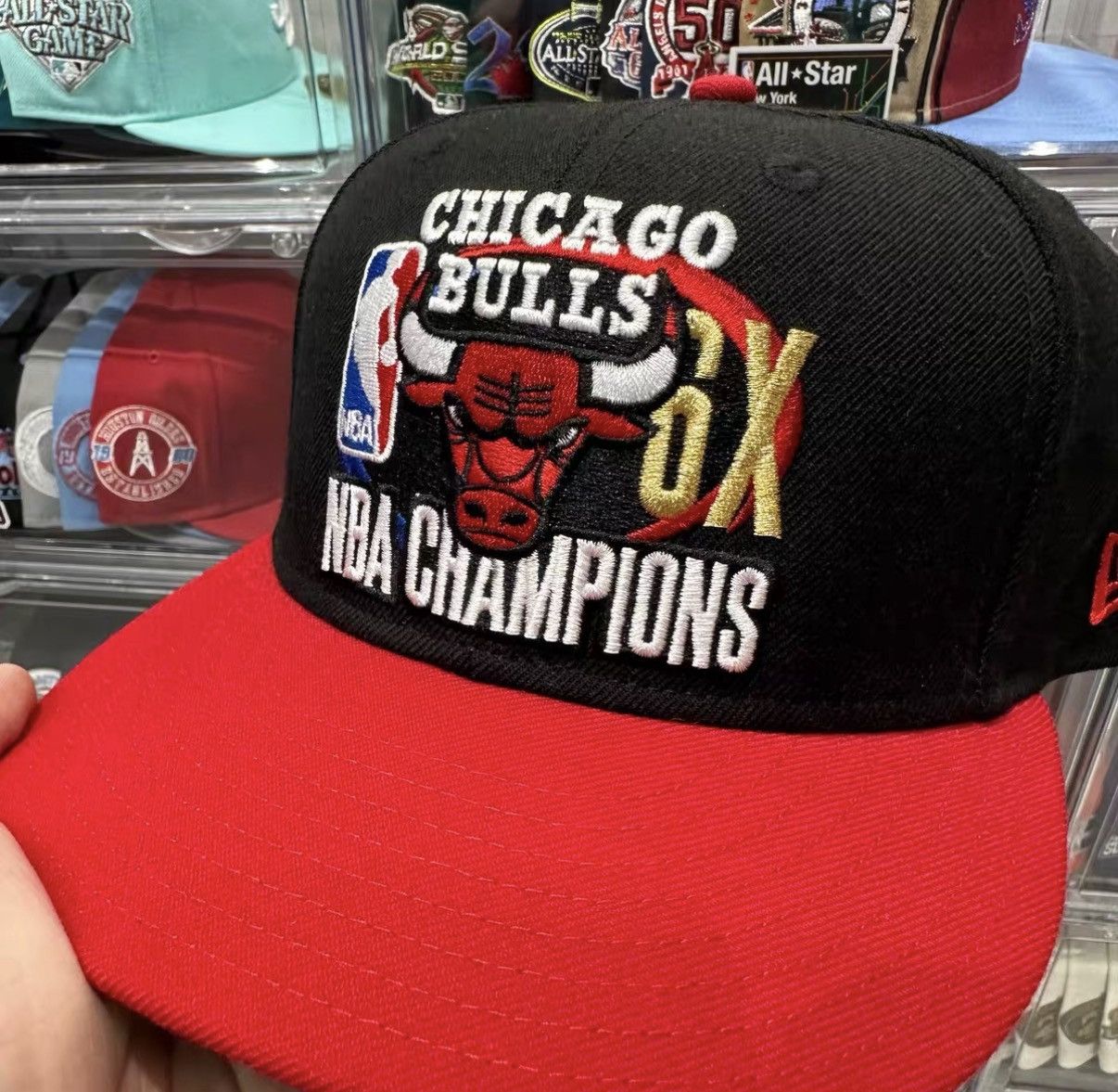 New Era New Era NBA Chicago Bulls Baseball Cap J32 Size ONE SIZE - 5 Thumbnail