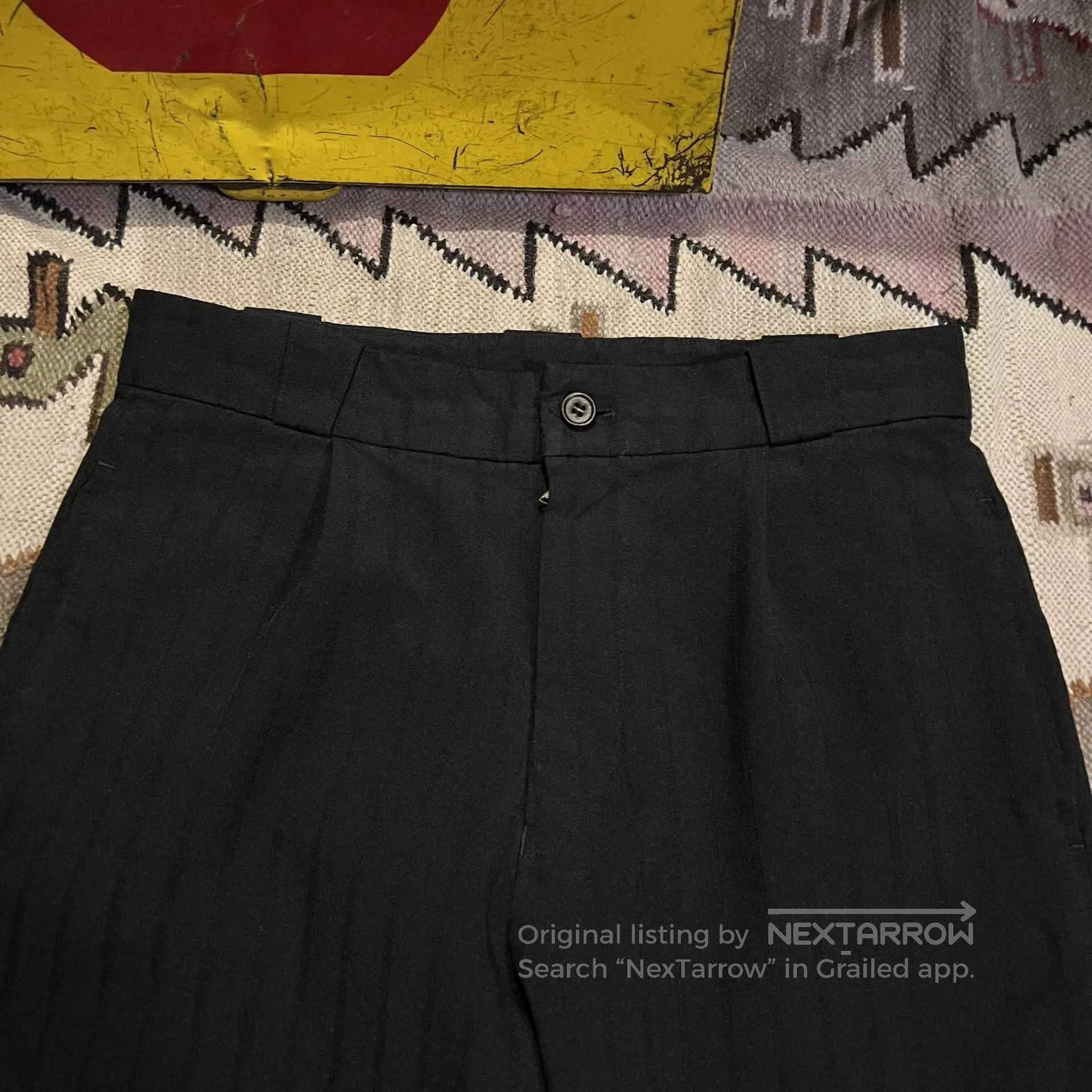 Comme des Garcons Comme des Garçons Black Long Pants. Size US 30 / EU 46 - 4 Thumbnail