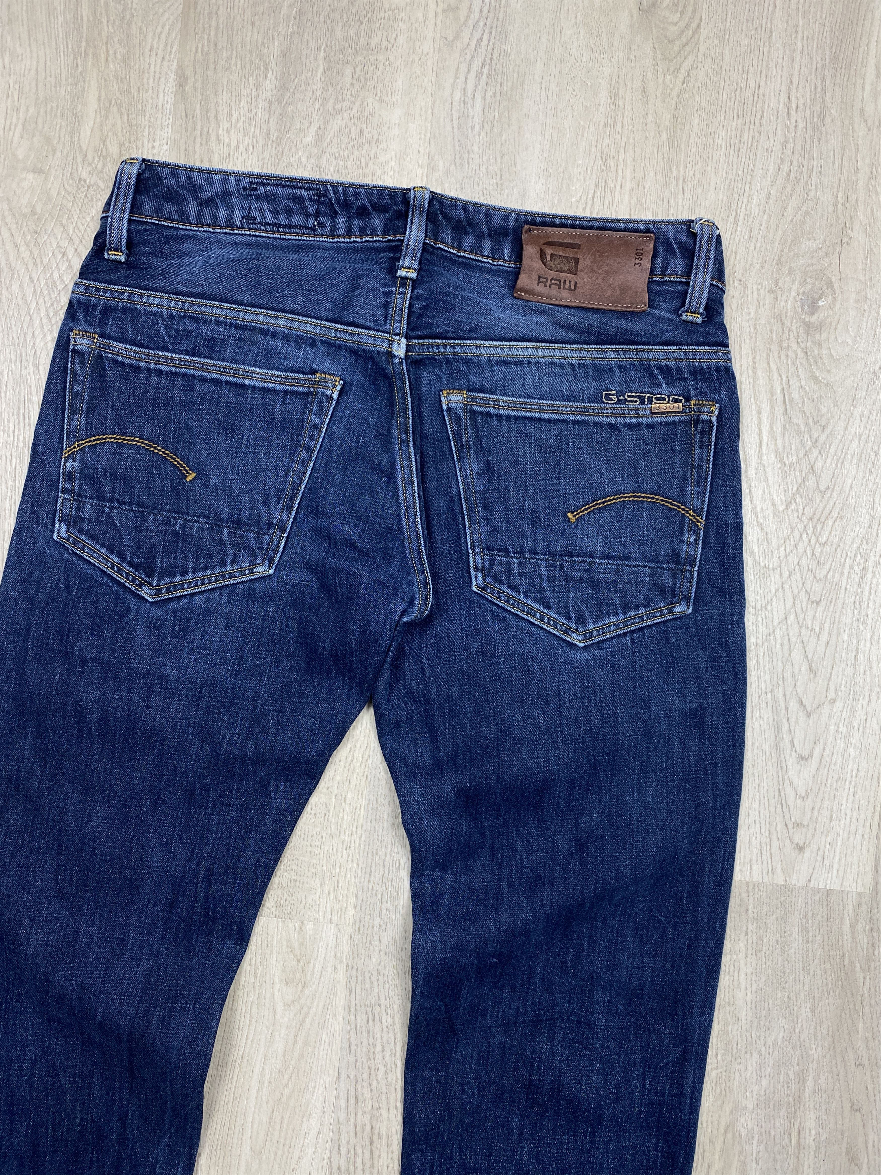 G-Star G Star Raw Vintage Mens Denim Pants Low Tapered Jeans Size US 32 / EU 48 - 9 Thumbnail