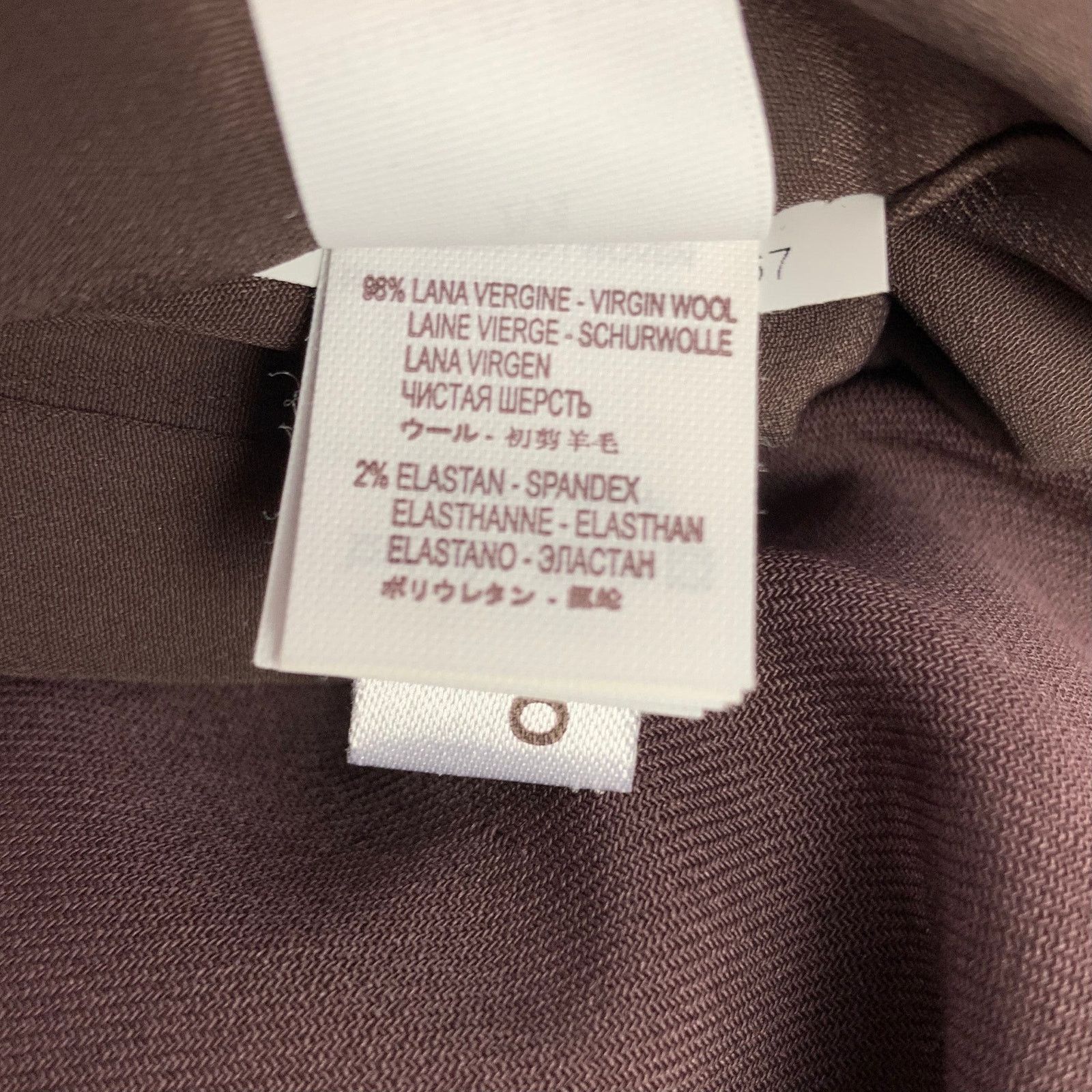 Brunello Cucinelli Size M Eggplant Virgin Wool A-line Sleeveless Dress Size M / US 6-8 / IT 42-44 - 4 Thumbnail