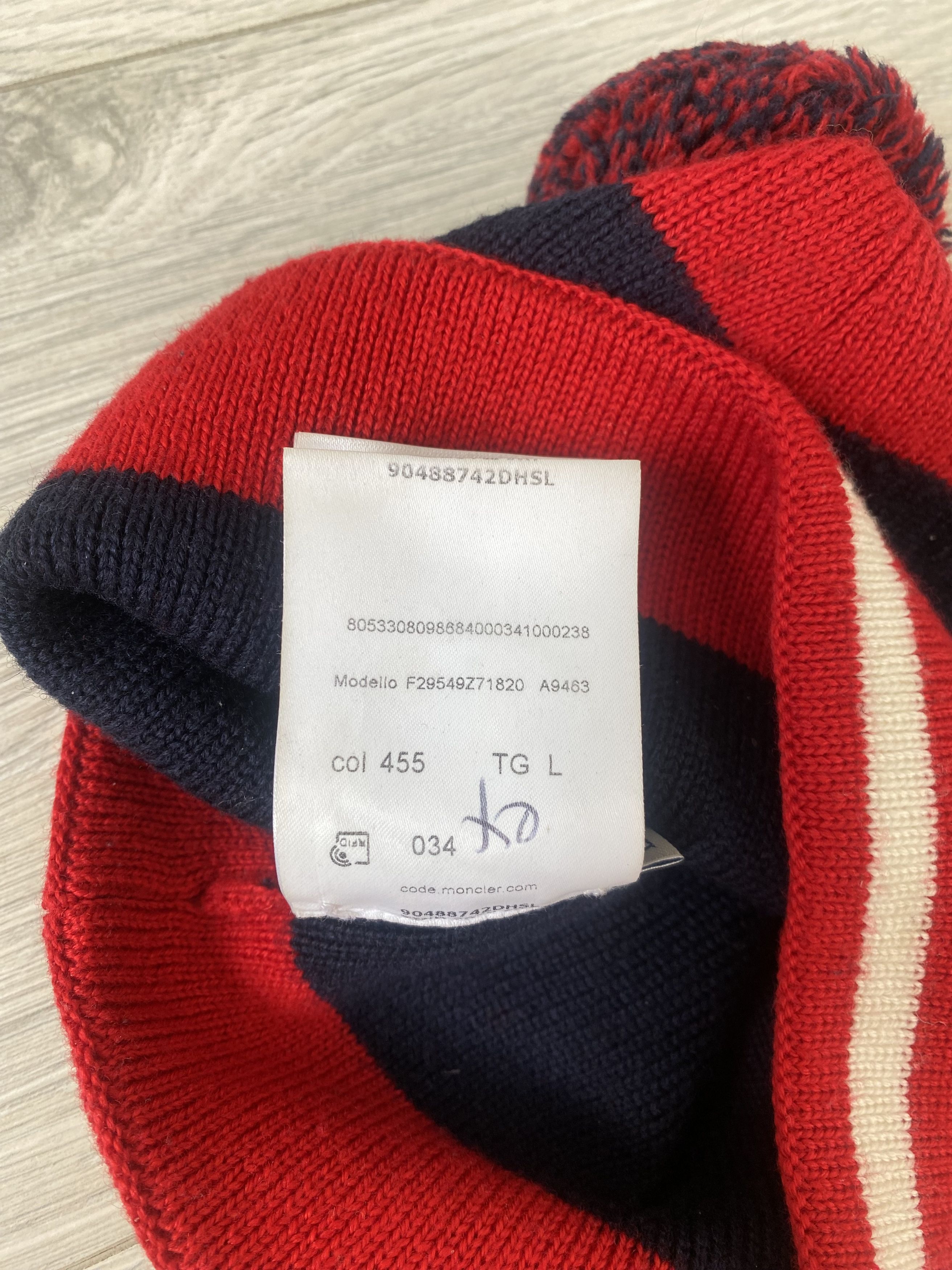 Moncler Moncler Virgin Wool Beanie Size ONE SIZE - 4 Thumbnail