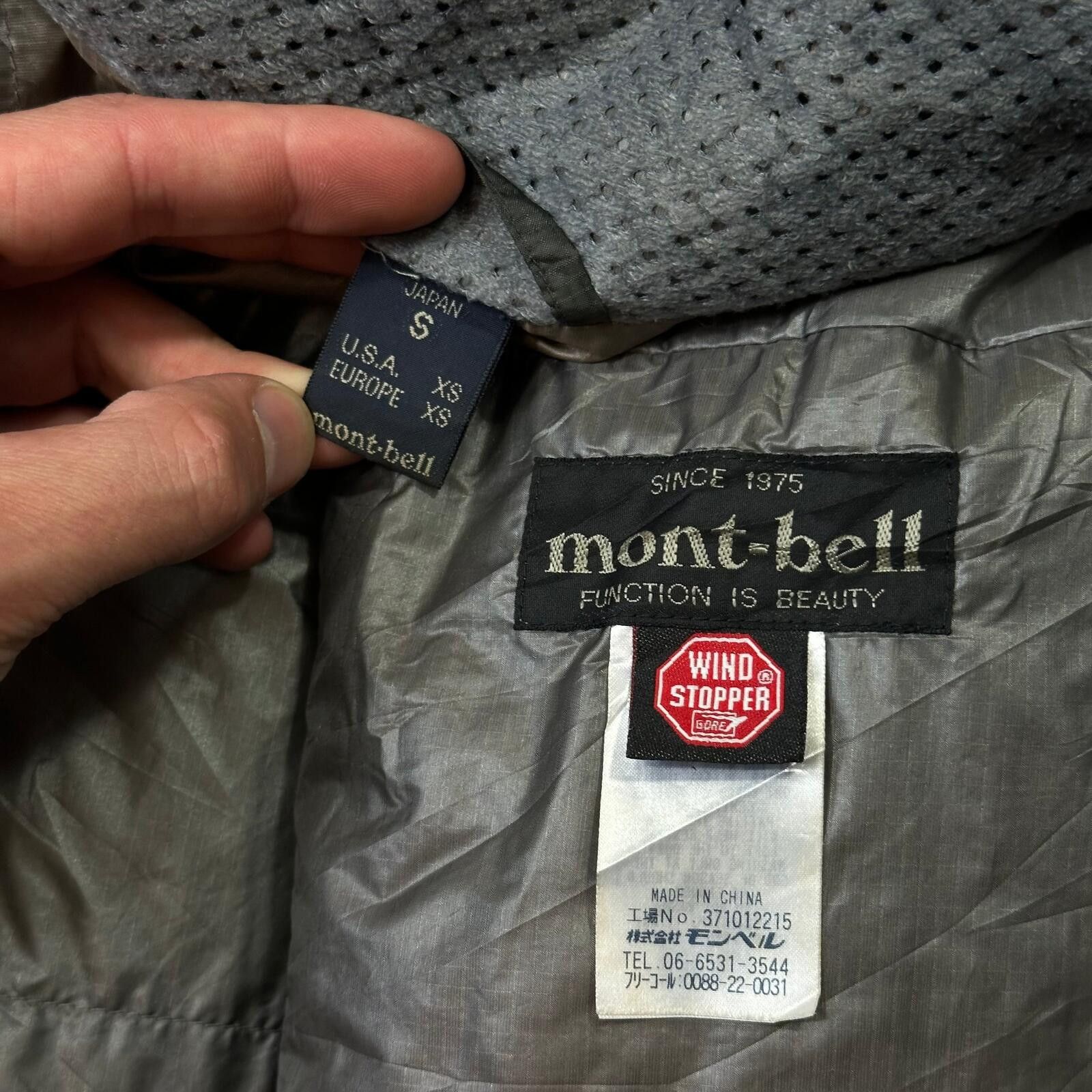 Montbell Montbell 00’s Goretex Ripstop Nylon Down Puffer Jacket - S/M Size US S / EU 44-46 / 1 - 6 Thumbnail