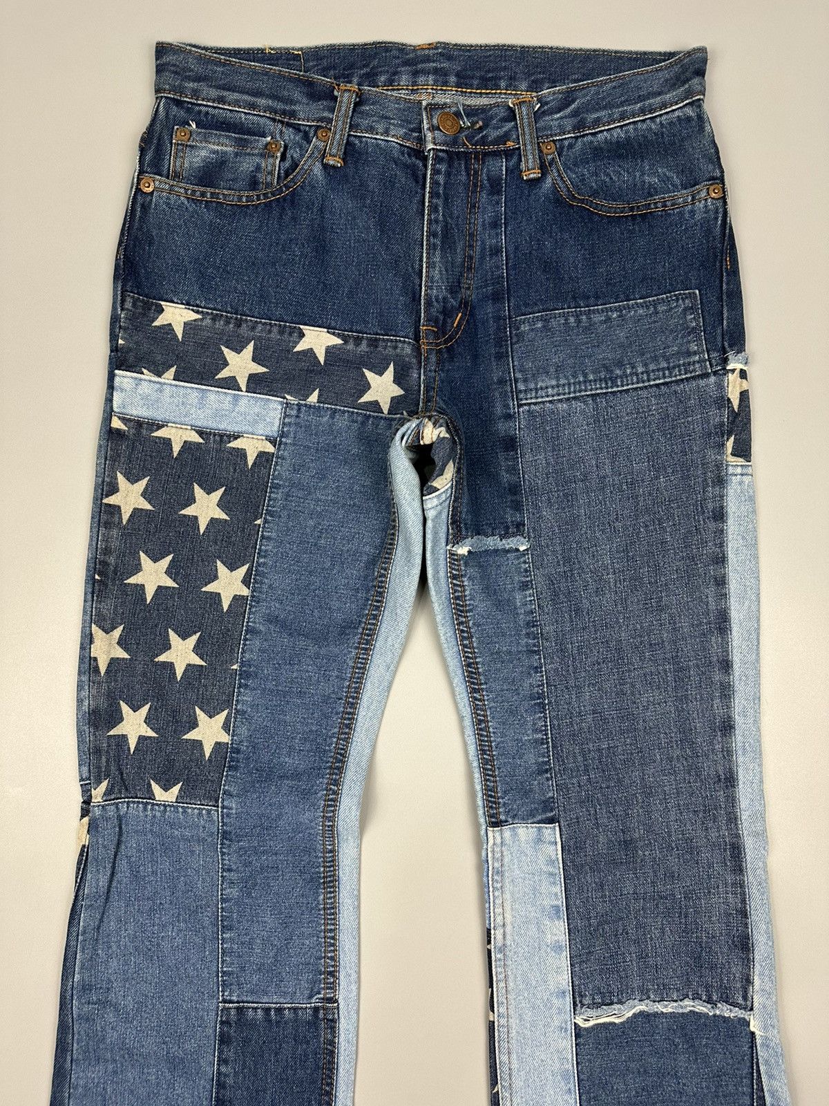 Hysteric Glamour × Japanese Brand 🔥Rare🔥Kinky Hysteric Glamour Flared Denim Size US 30 / EU 46 - 5 Thumbnail