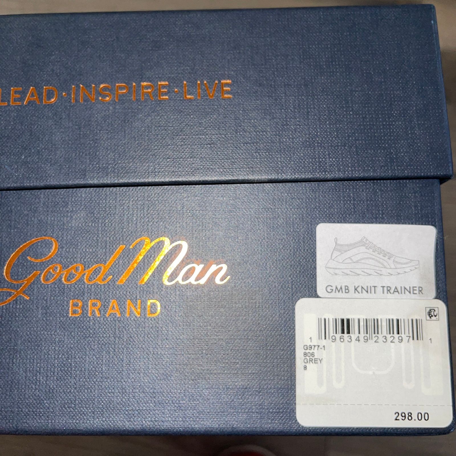 Other Good Man Shoes GMT Knit Trainer Grey Italy Men Size 8 - $298 Size US 8 / EU 41 - 4 Thumbnail