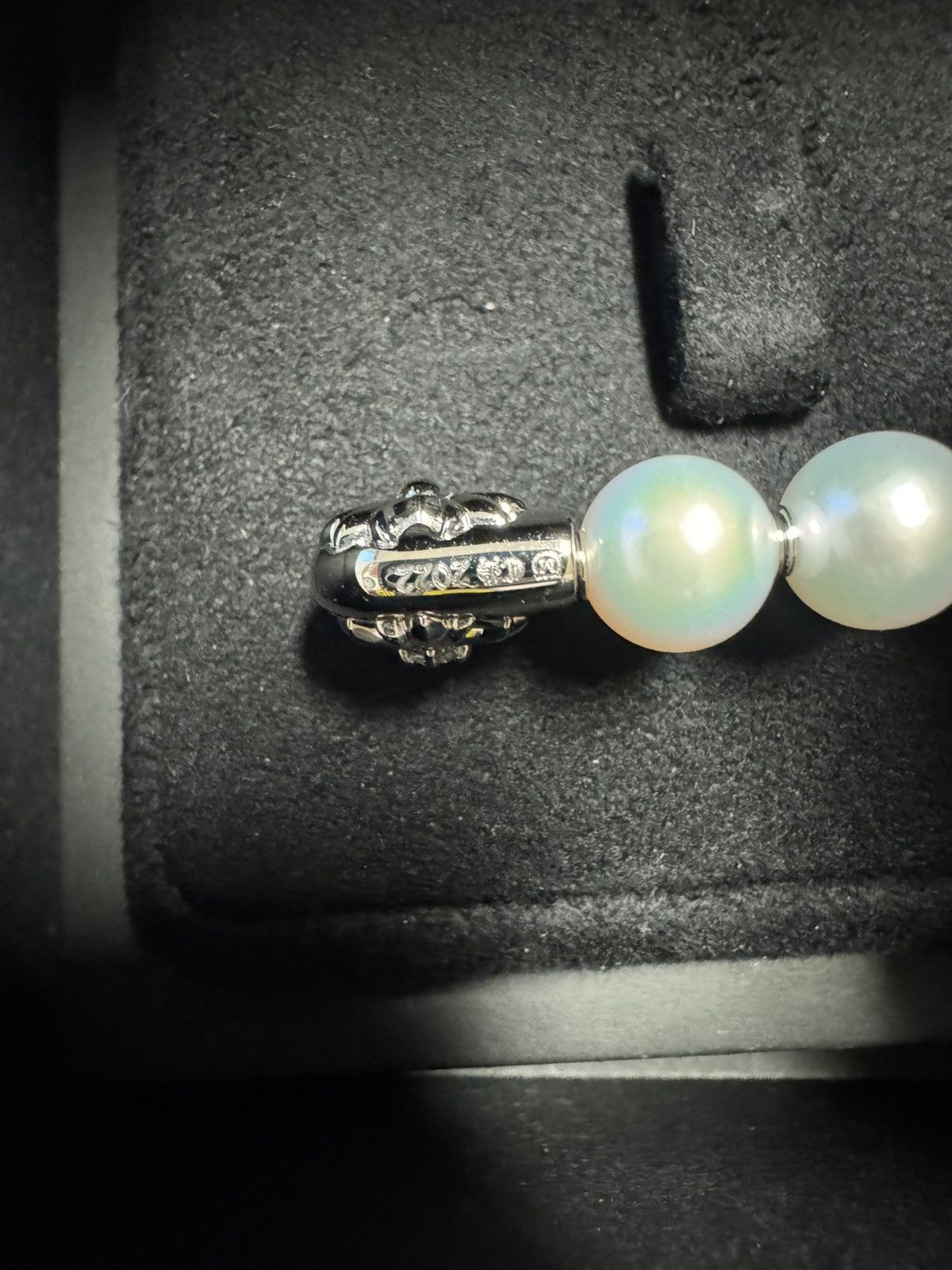 Chrome Hearts Chrome hearts x mikimoto safetypin Size ONE SIZE - 11 Thumbnail