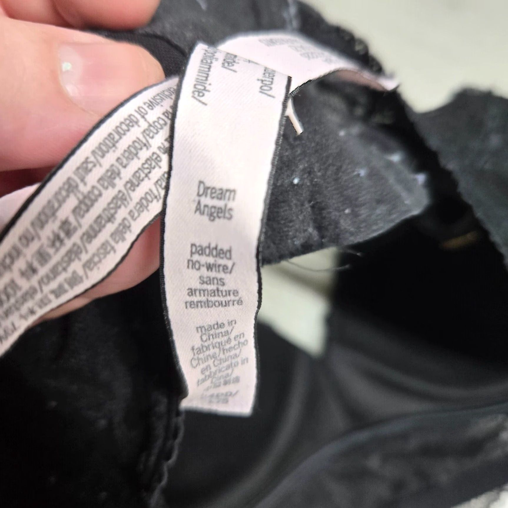 Victoria's Secret Victoria's Secret Black Lace T-Shirt Bra 34DD Womens Size ONE SIZE - 6 Thumbnail