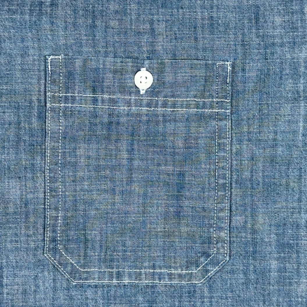 Vintage VINTAGE L.L.Bean Shirt XXL 2XL Blue Chambray Button-Up Long Sleeve Men's Casual Heritage Y2K Size US XXL / EU 58 / 5 - 5 Thumbnail