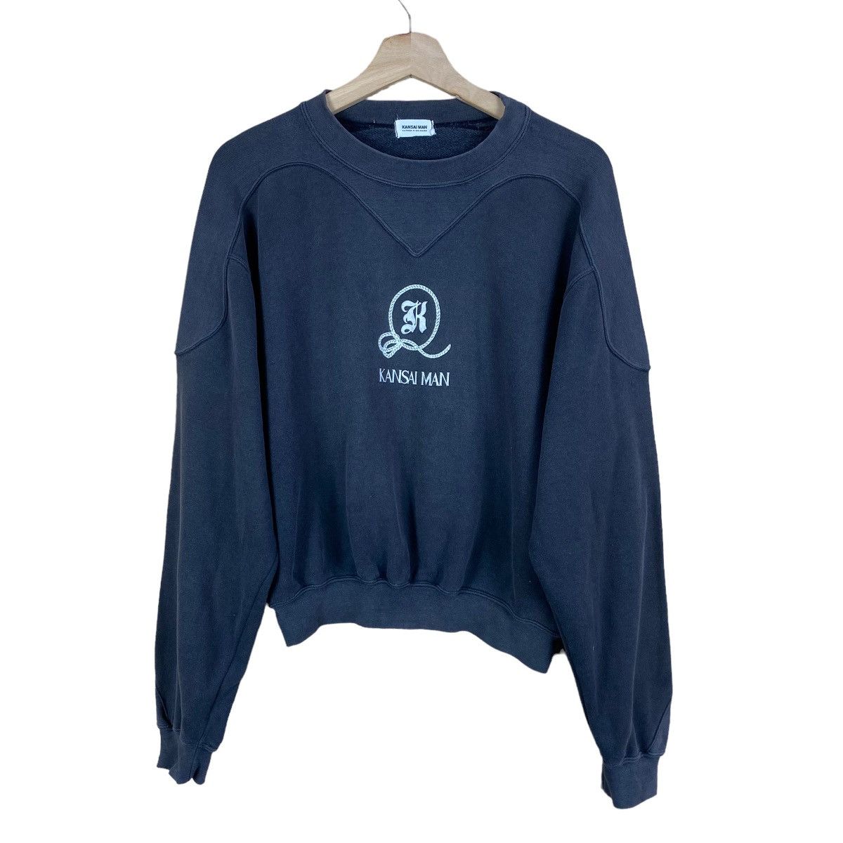Kansai Yamamoto KANSAI MAN BY YUTAKA NISHIMURA NICE DESIGN SWEATSHIRT Size US M / EU 48-50 / 2 - 1 Thumbnail
