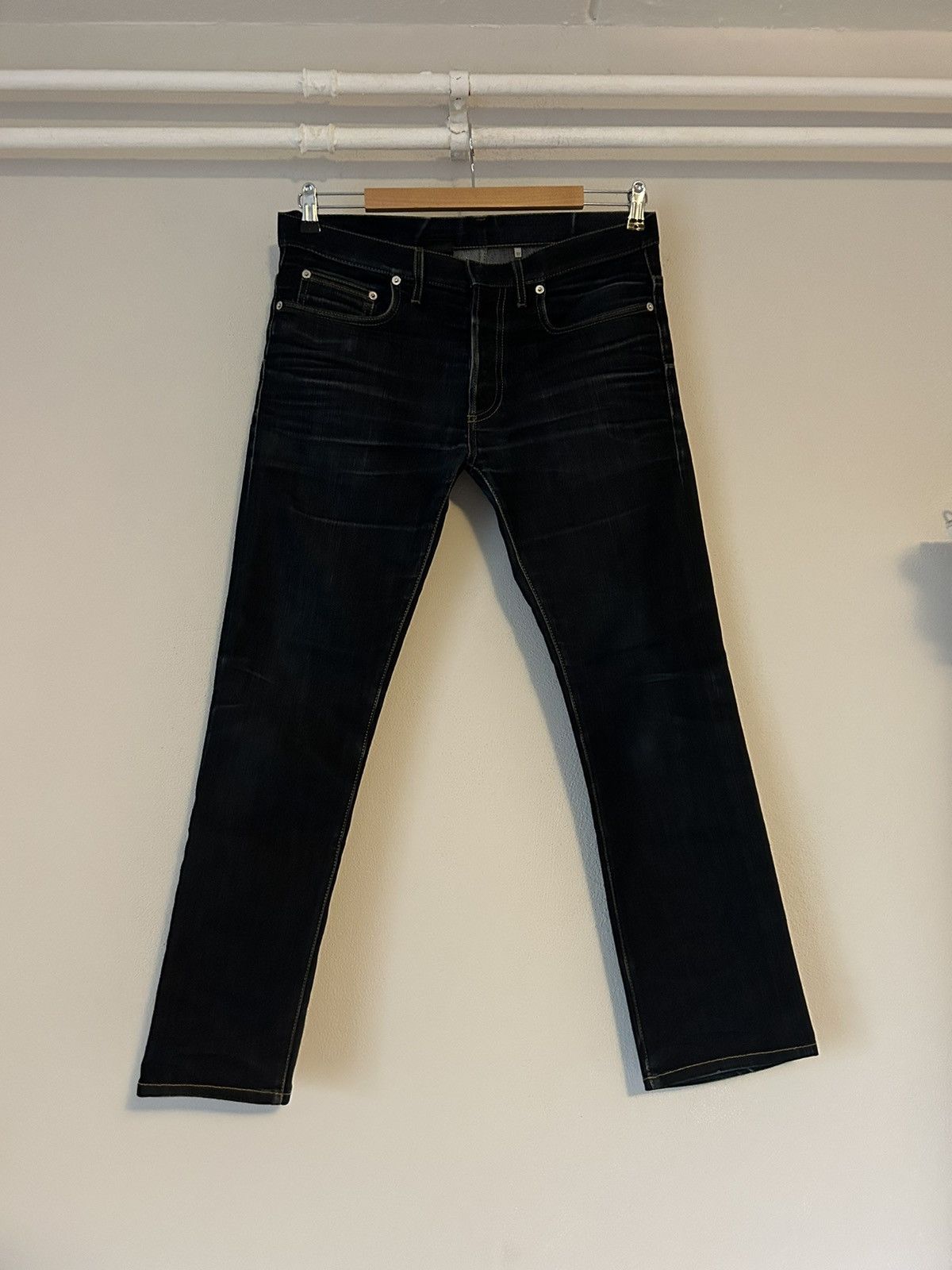 Dark Blue Denim Jeans