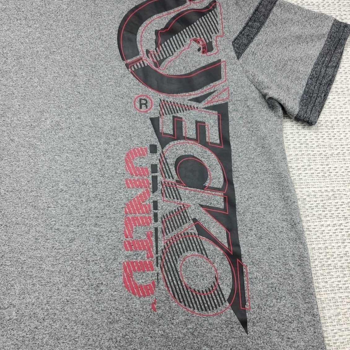 Ecko Unltd. Ecko Unltd T-Shirt Mens 3XL XXXL Short Sleeve Crew Neck 2 Tone Gray Rhino Logo Embroidered Graphic Tee Size US XXL / EU 58 / 5 - 4 Thumbnail