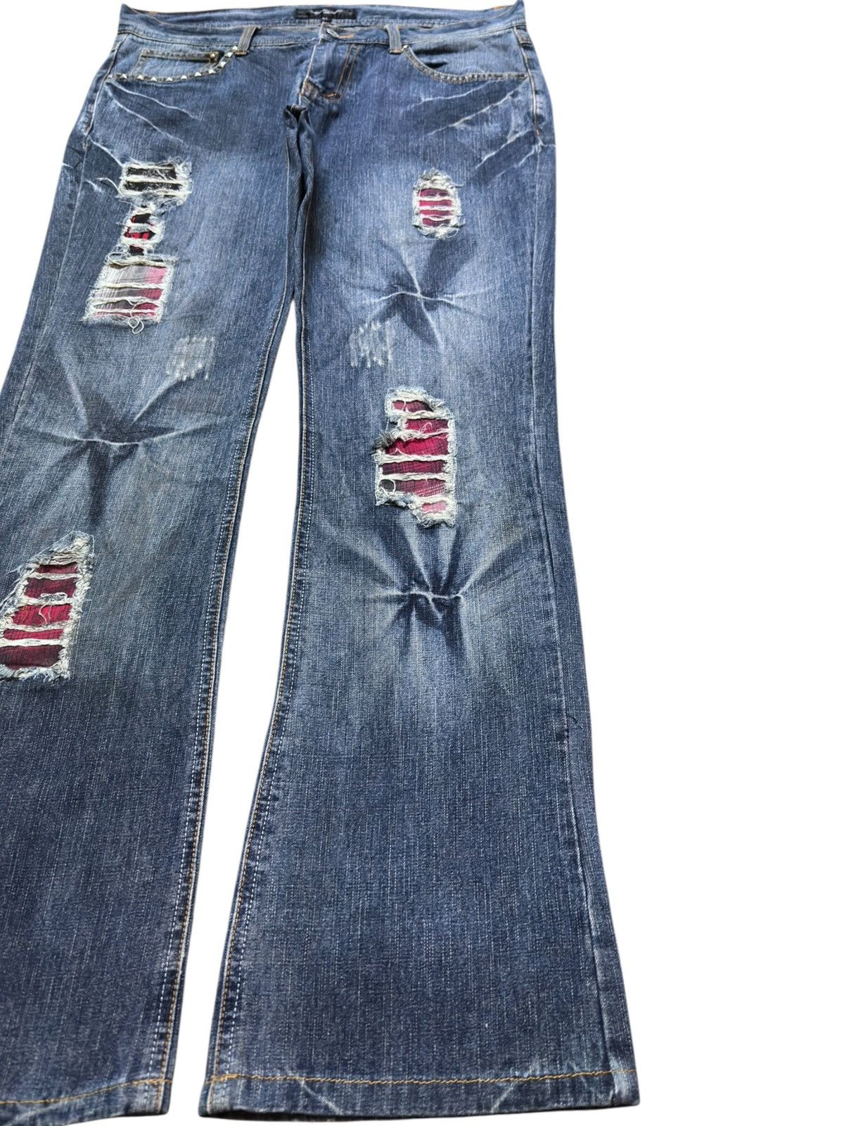 In The Attic Vintage In The Attic Homme Flare Bootcut Denim Size US 34 / EU 50 - 4 Thumbnail