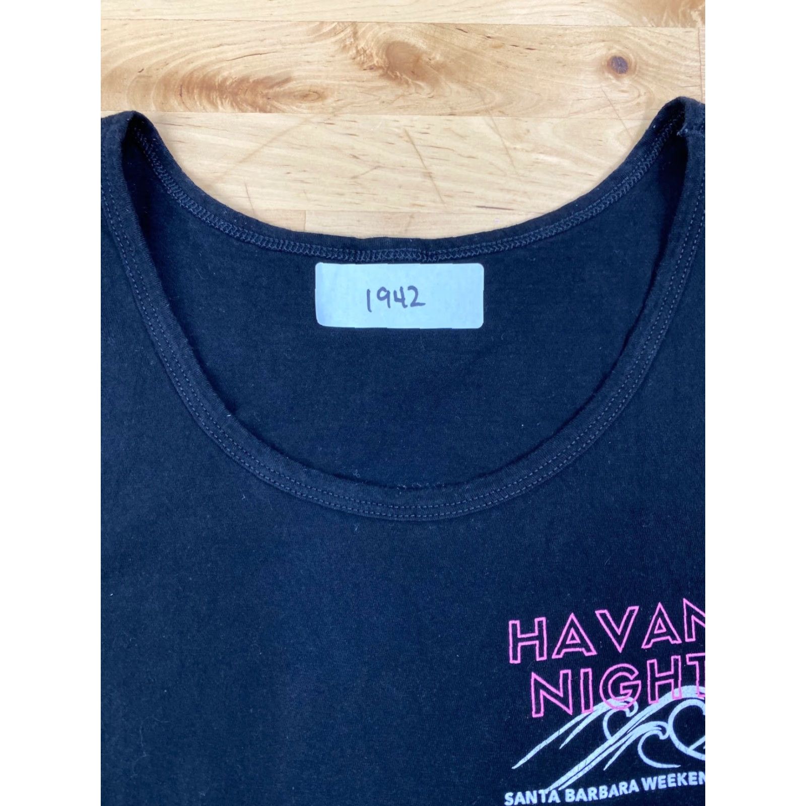 Vintage Havana Nights Santa Barbara 2018 Weekender Graphic Tank Top Tank Black Round Neck Sleeveless Men M Beach Activewear Breathable Unbranded Size US M / EU 48-50 / 2 - 4 Thumbnail