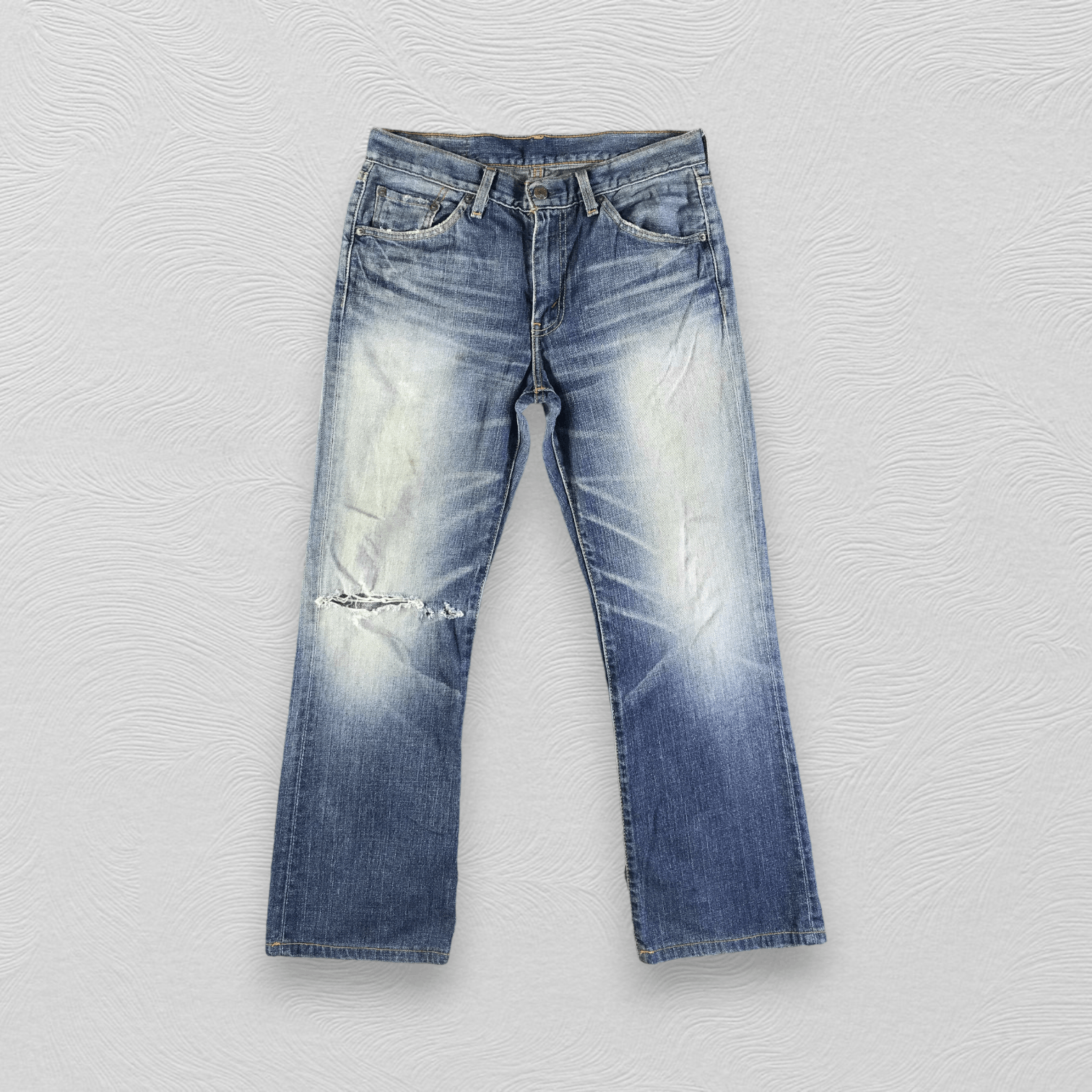 Levi's Vintage Levis 517 Jeans Distress Denim KJ2227 Size US 31 - 1 Thumbnail