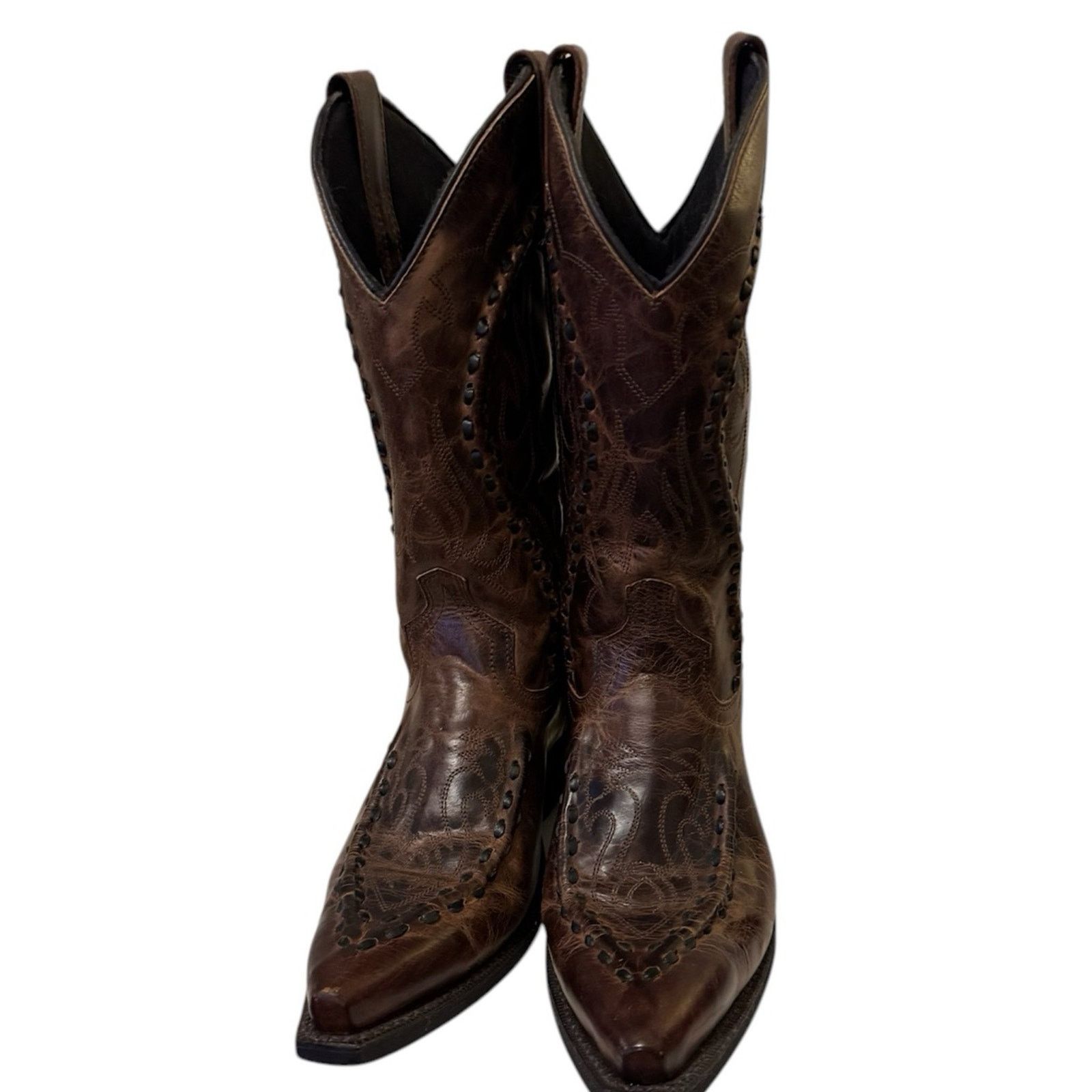 NBDN Nobrandedon VTG mens Laredo Laramie Boots Size US 7.5 / EU 40-41 - 2 Thumbnail
