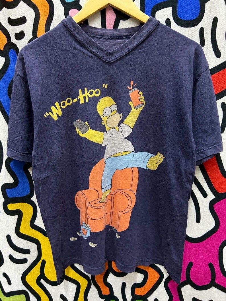 Vintage Vintage 2000s The Simpsons tshirt size M Size US M / EU 48-50 / 2 - 2 Thumbnail