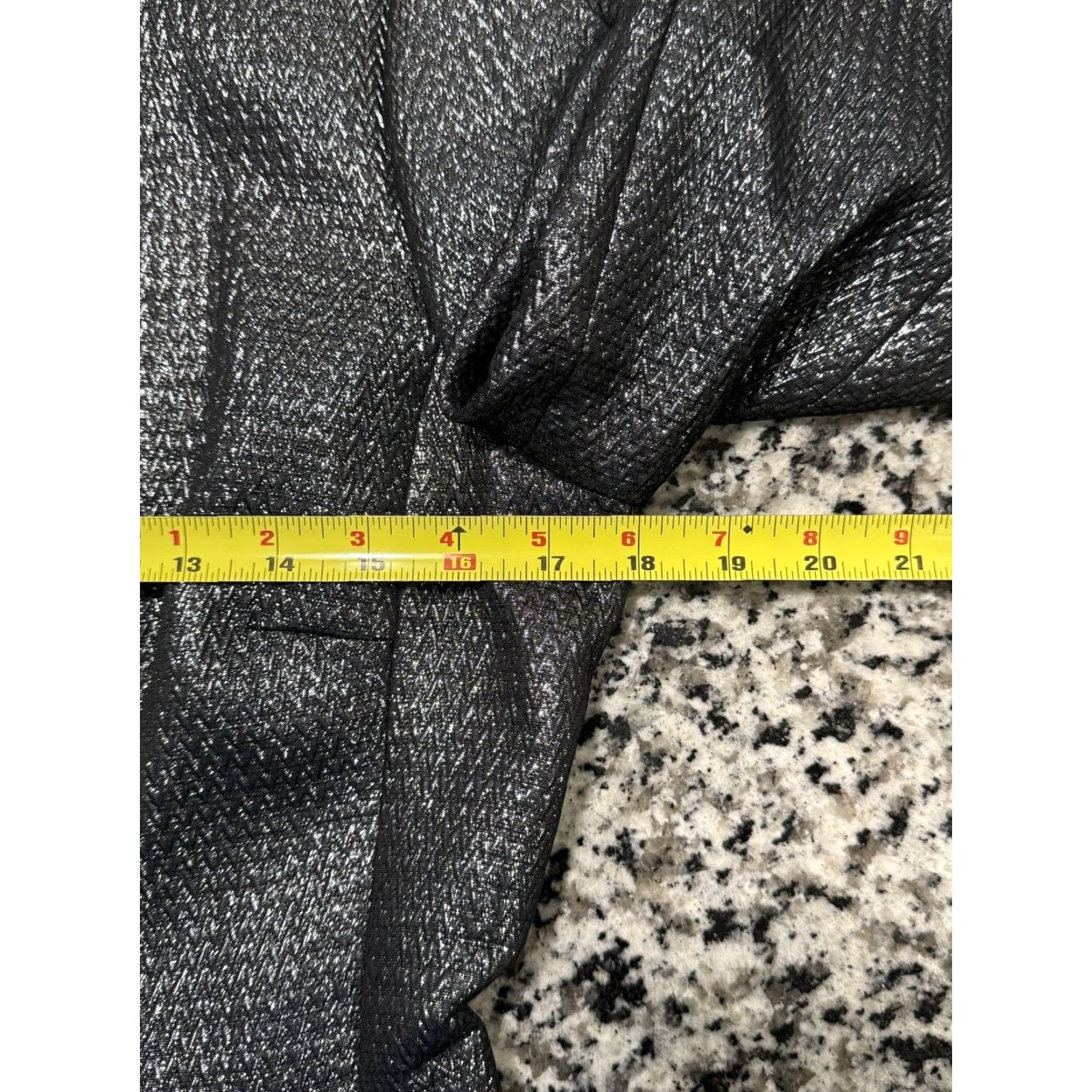 Banana Republic NWT Banana Republic Monogram Metallic Peplum Jacket Office Gray 50 Size M / US 6-8 / IT 42-44 - 7 Thumbnail