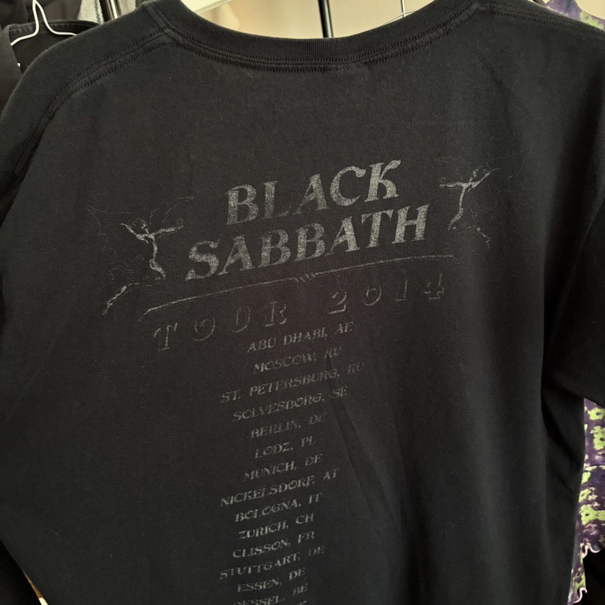 Vintage Black Sabbath Ozzy 2014 Tour Band Tee Mastermind Logo Y2K Size US L / EU 52-54 / 3 - 4 Thumbnail