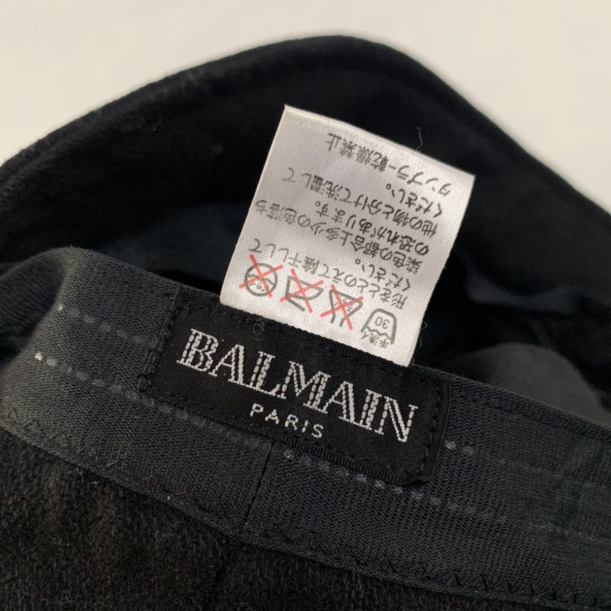 Balmain Balmain Paris Limited Edition Black Hats Size ONE SIZE - 7 Thumbnail