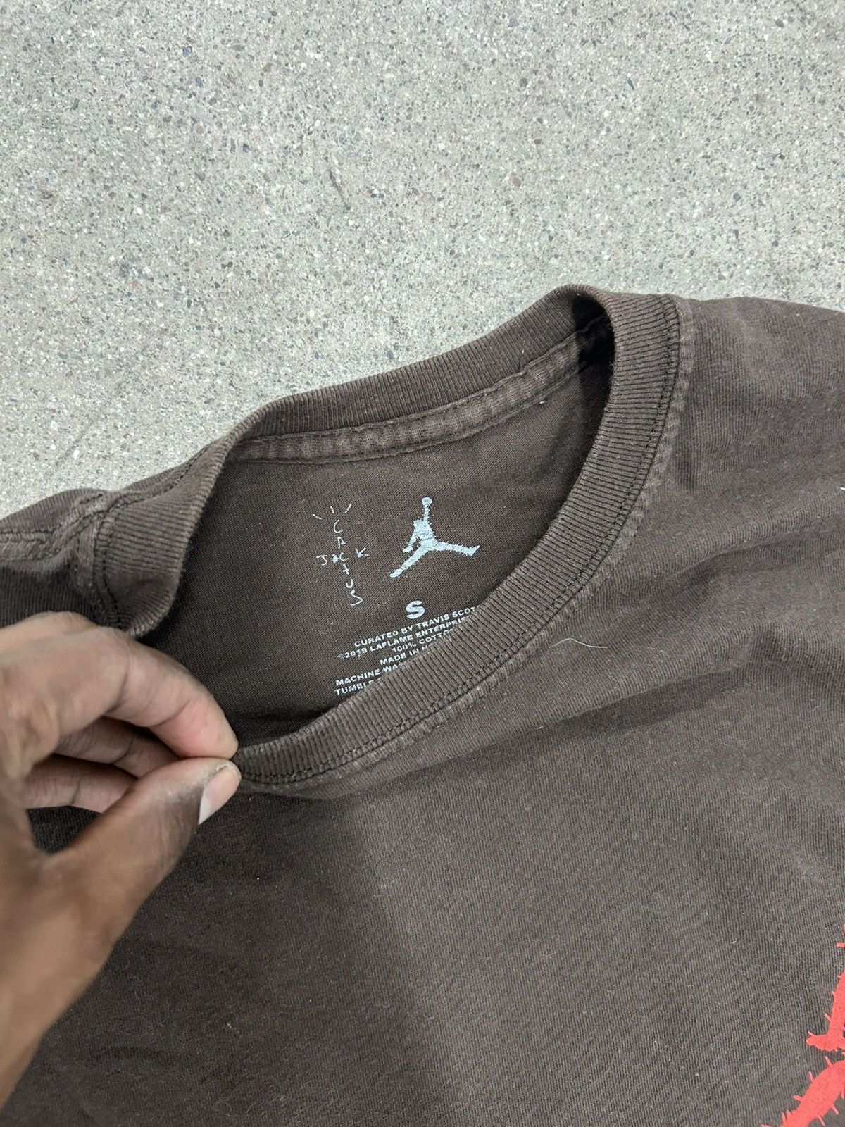 Travis Scott Nike air cactus jack brown and red tshirt Size US S / EU 44-46 / 1 - 3 Thumbnail