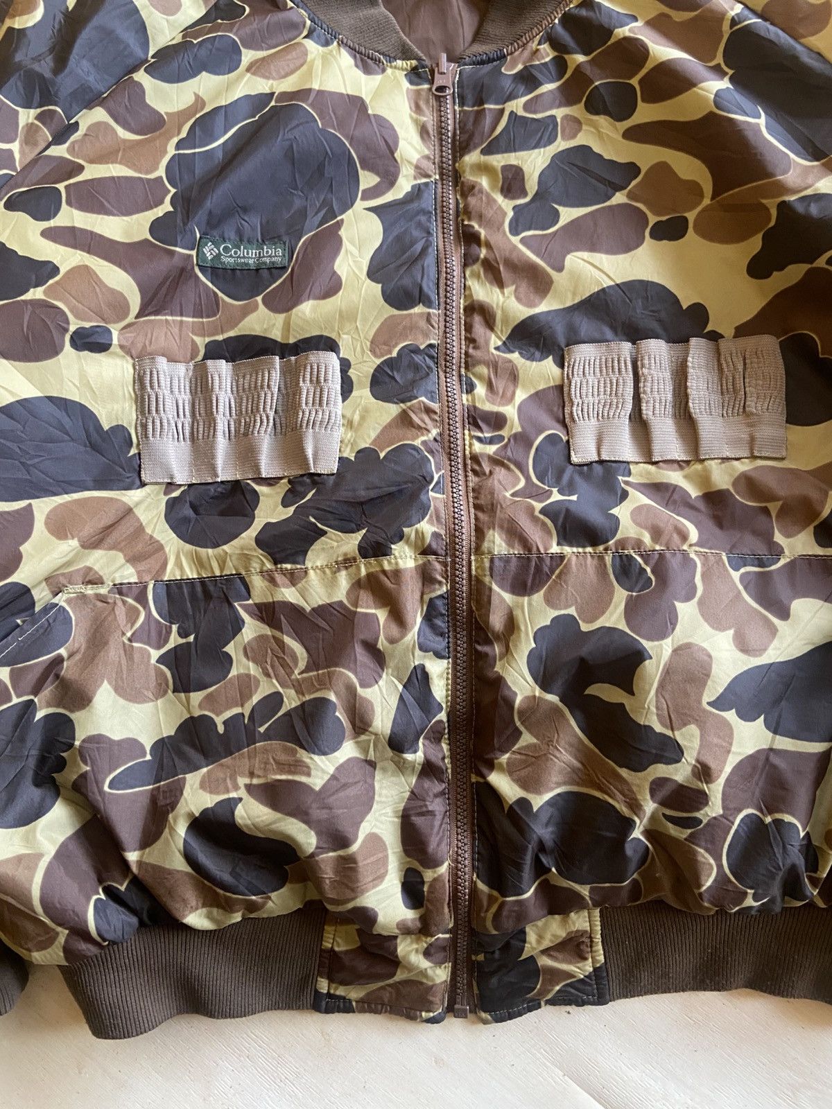 Vintage Vintage Columbia Duck Camo Reversible Puffer Hunting Jacket Size US XL / EU 56 / 4 - 3 Thumbnail