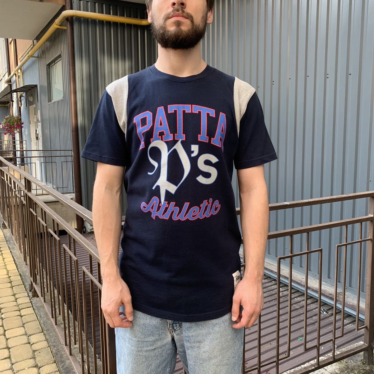 Patta Patta P’s Athletic Print SS16 Heavy Jersey T-Shirt Size US M / EU 48-50 / 2 - 3 Thumbnail