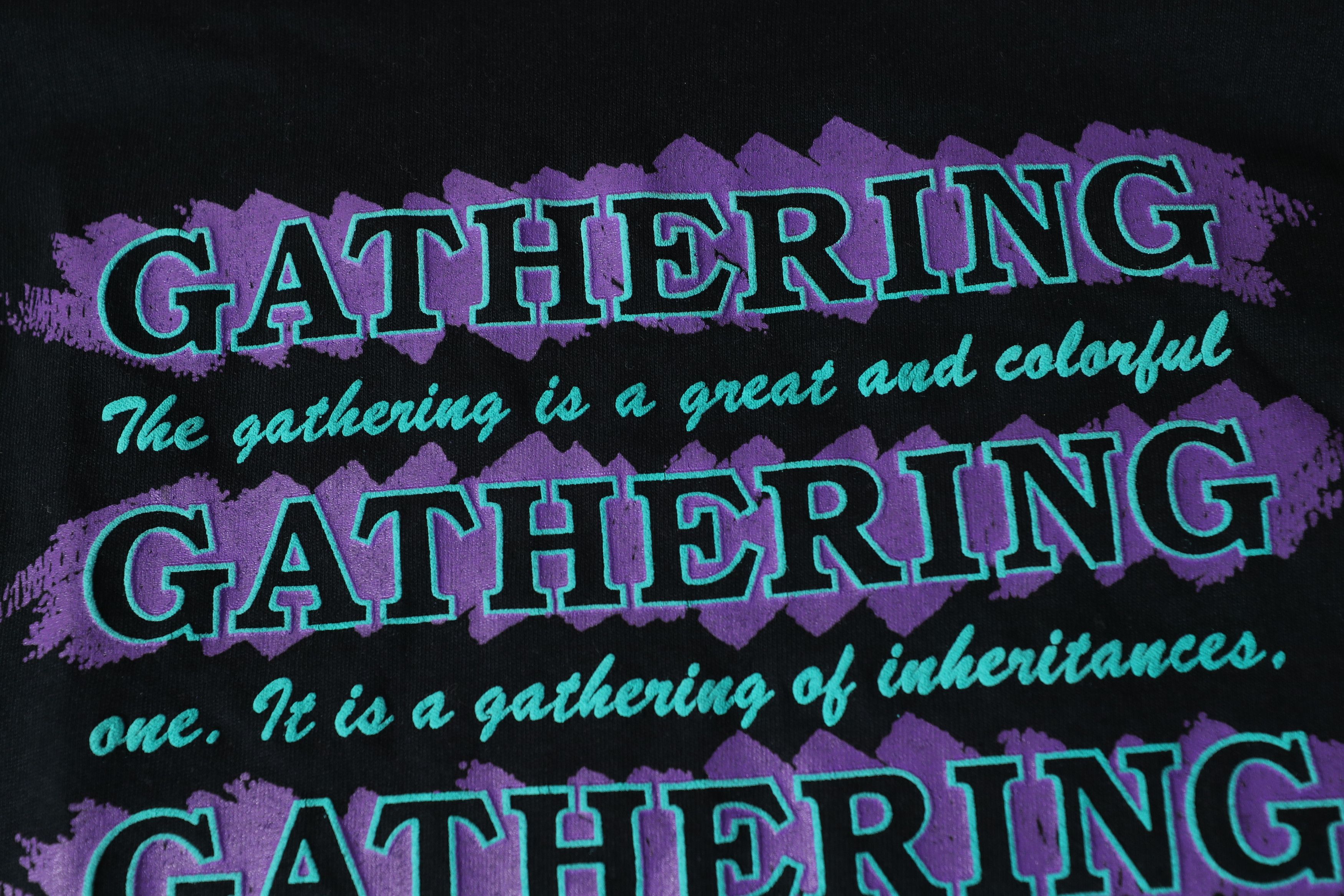 Vintage Gathering Paula Wehwiller Vintage Single Stitch Tee (XL) Size US XL / EU 56 / 4 - 7 Thumbnail