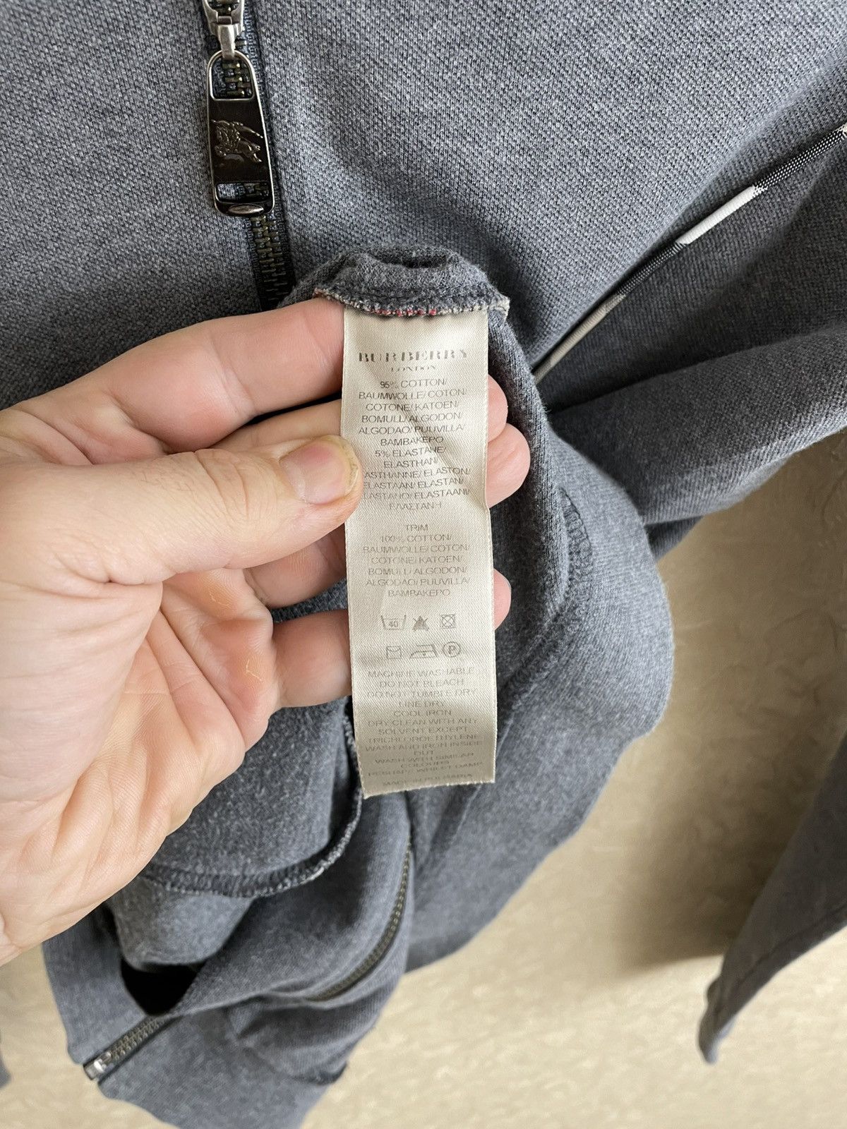 Burberry Burberry hoodie size S gray Size S / US 4 / IT 40 - 10 Thumbnail