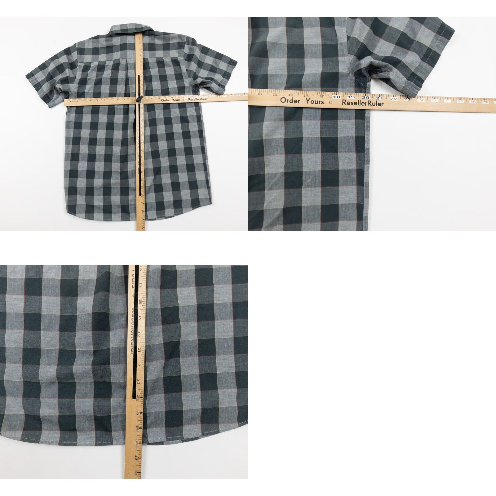 Patagonia Patagonia Shirt Mens Small Gray Button-Up Short Sleeve Hike Outdoors Fezzman Button Down Casual Travel All Seasons Pockets Plaid Size US S / EU 44-46 / 1 - 8 Thumbnail