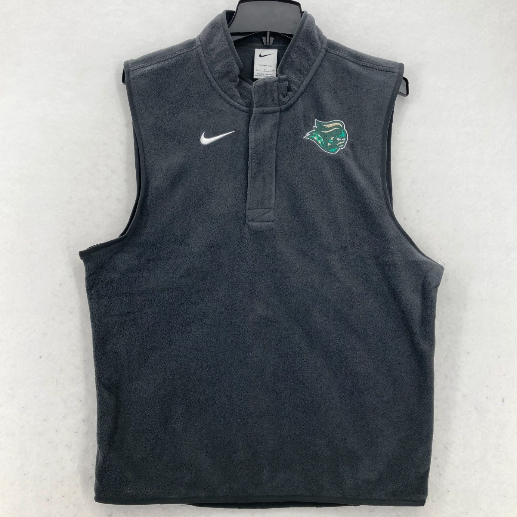 Nike Nike Football Therma Fit Fleece Vest Mens Small Quarter Zip Logo University Size US S / EU 44-46 / 1 - 2 Thumbnail