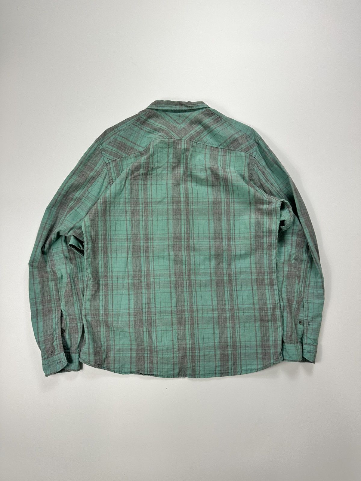 Paul Smith Paul Smith Checked Shirt Men's Green Size US L / EU 52-54 / 3 - 2 Thumbnail